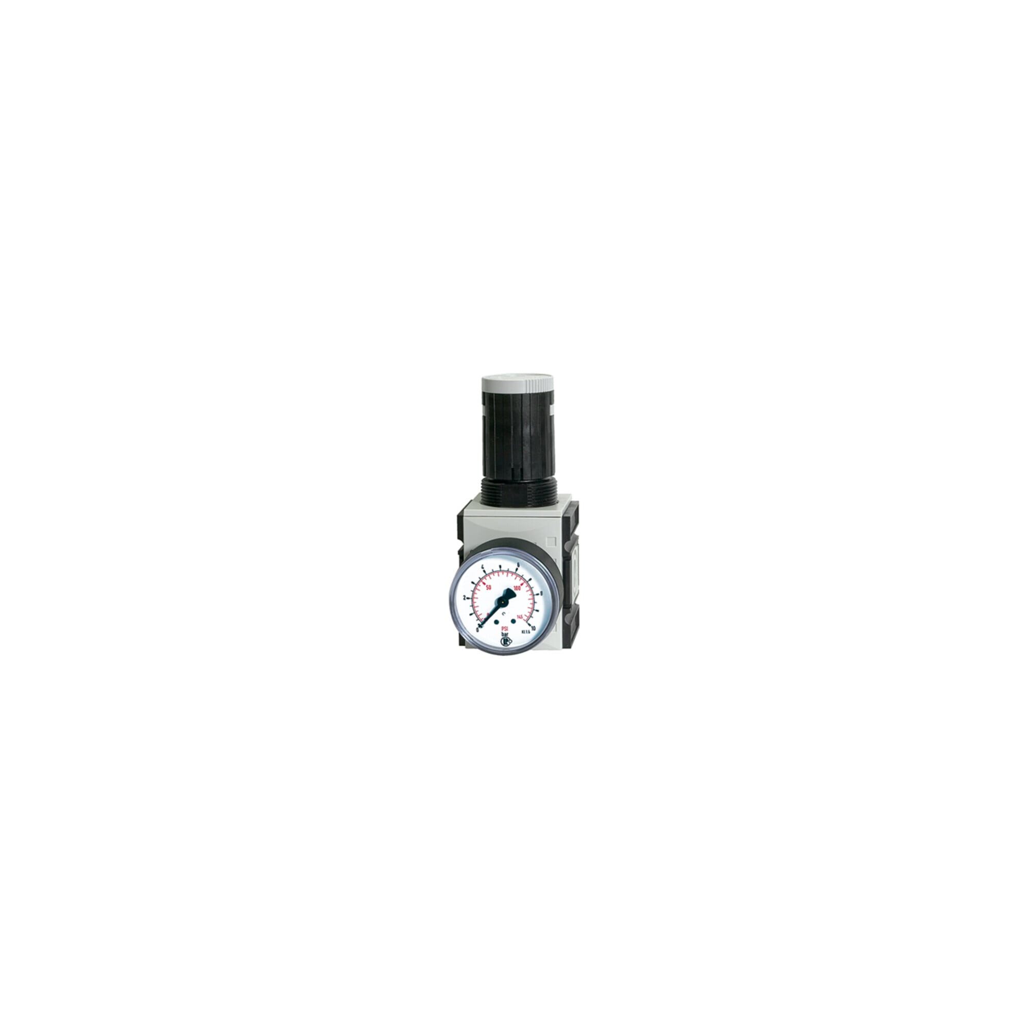 RIEGLER Druckregler Riegler Druckregler, durchg. Druckvers. »FUTURA«, BG 1, G 1/4, 0,2-4 b