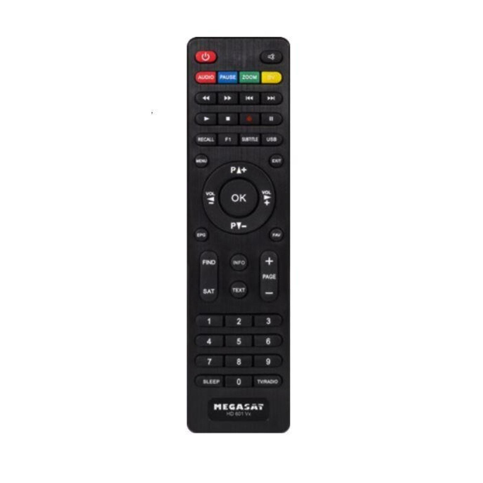 Megasat HD 601 SAT-Receiver (Speichert bis zu 4.000 Programme)