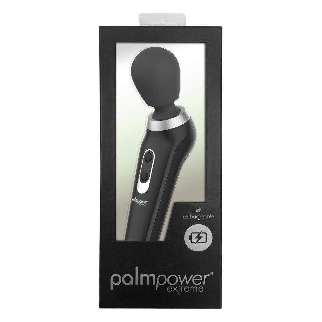 black Massager PalmPower Wand Power EXTREME Palm