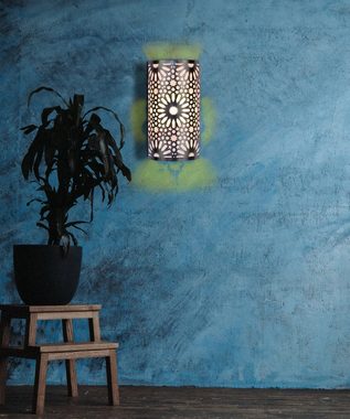 Marrakesch Orient & Mediterran Interior Wandleuchte Orientalische Wandleuchte Yazid, Wandlampe, Orientalische Lampe, Handarbeit