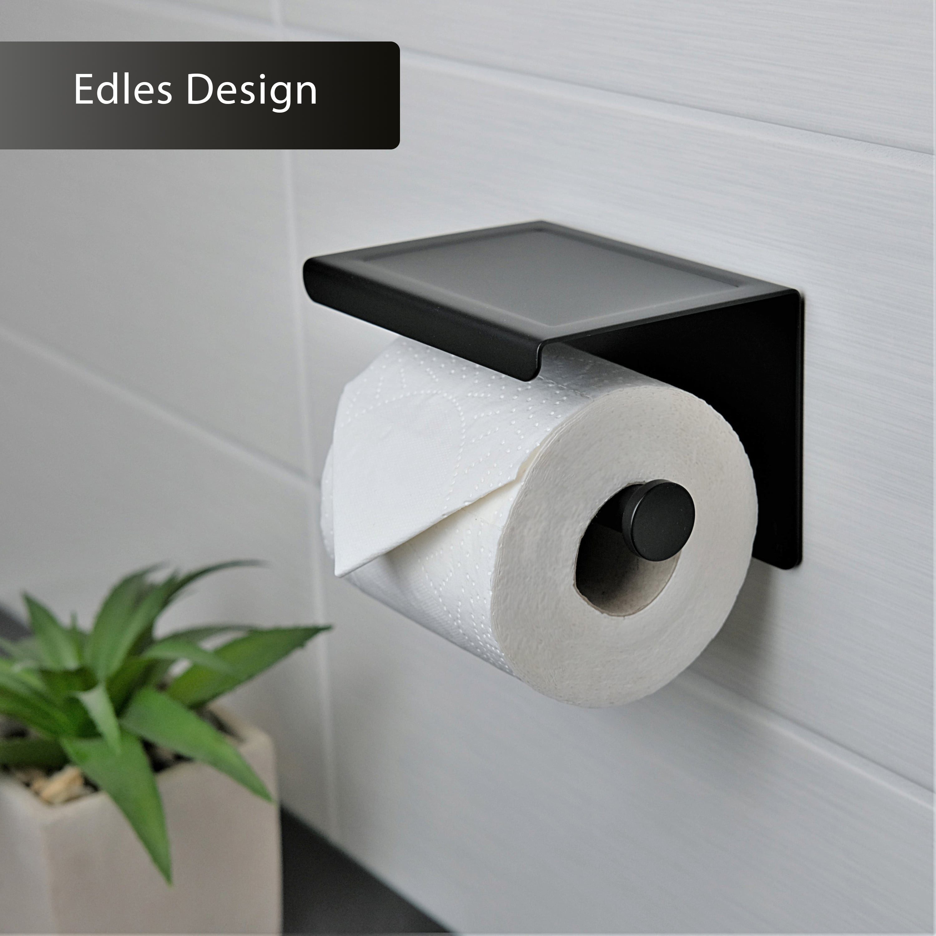 Dolvhin Toilettenpapierhalter ohne Bohren, Edelstahl Klopapierhalter günstig online kaufen