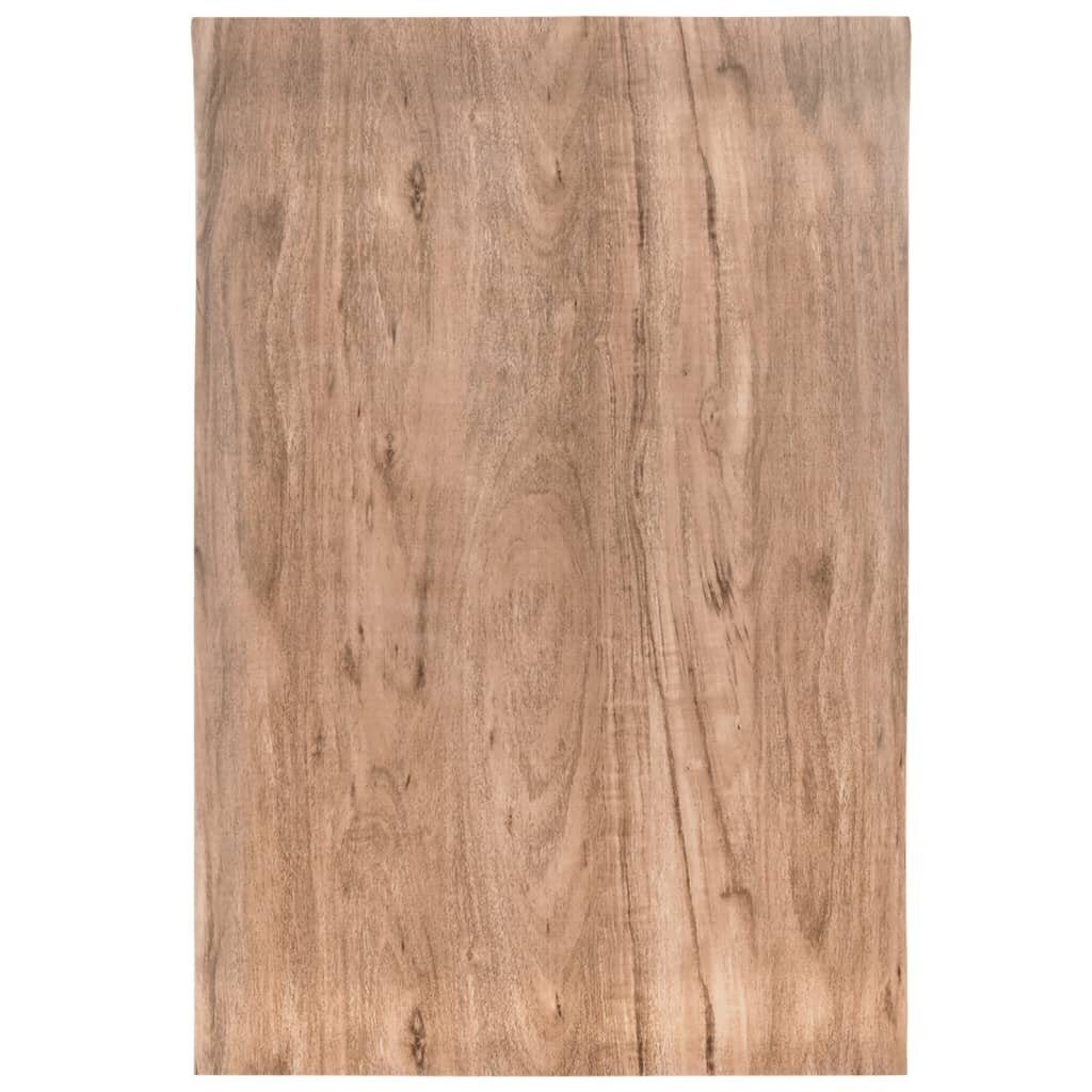 vidaXL Aufkleber Möbelfolien Selbstklebend Holzoptik 90x500 cm PVC