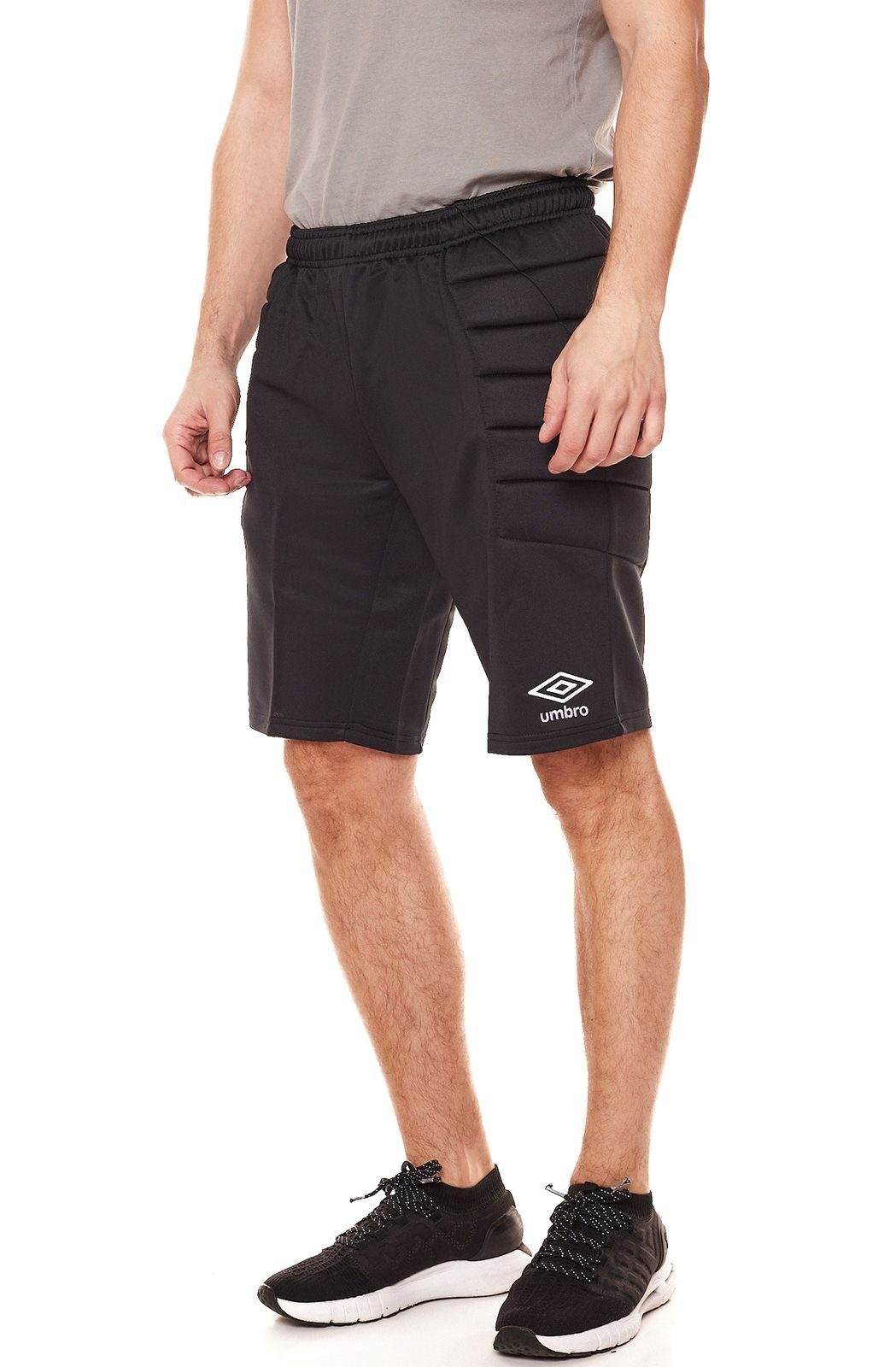 Torwart-Hose Fußball-Shorts Sport-Hose Short Schwarz umbro Umbro GK 61343U-060 Sporthose Herren Padded