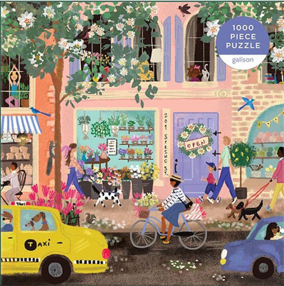 Chronicle Books Puzzle Straßen im Frühling, günstig online kaufen