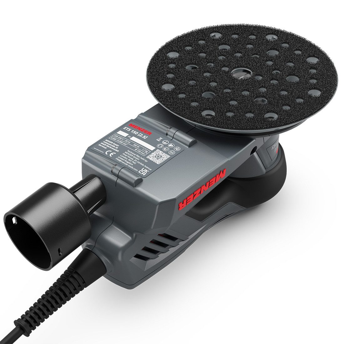 MENZER Exzenterschleifer ETS 150 2.5 inkl. systainer³, max. 10000 U/min, 2,5 mm Hub, für Feinschliff und zum Polieren, mit Transportkoffer – Bild 5 von 5