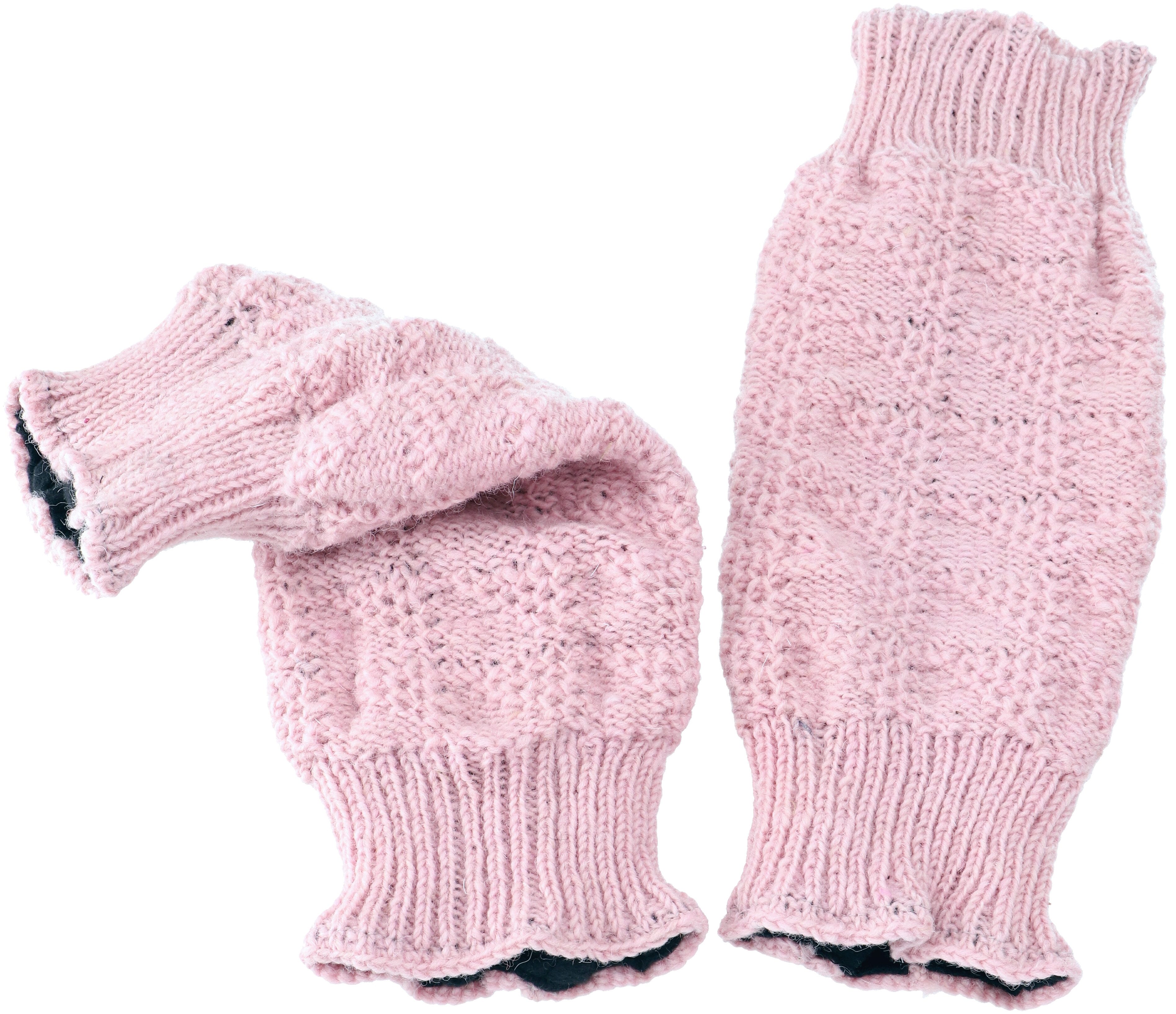Guru-Shop Haussocken Warme Beinstulpen, Wollstulpen, Strickstulpen..