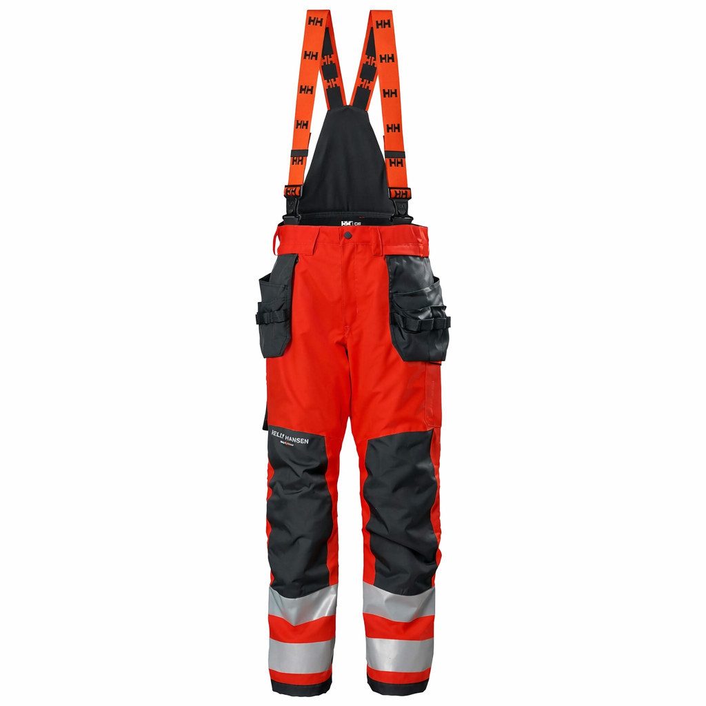 Helly Hansen workwear Arbeitshose Alna 2.0 Hi Vis Winter Latzhose 71491 Warnschutz Isolation