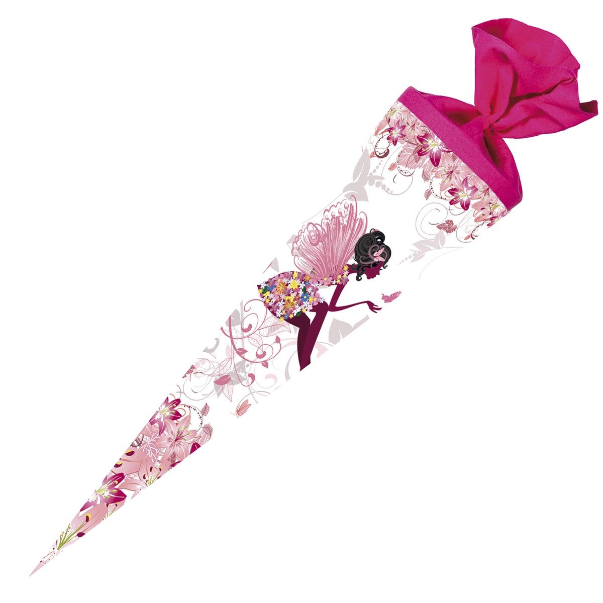 Nestler Schultüte Nestler Schultüte Blumenfee rund 70cm