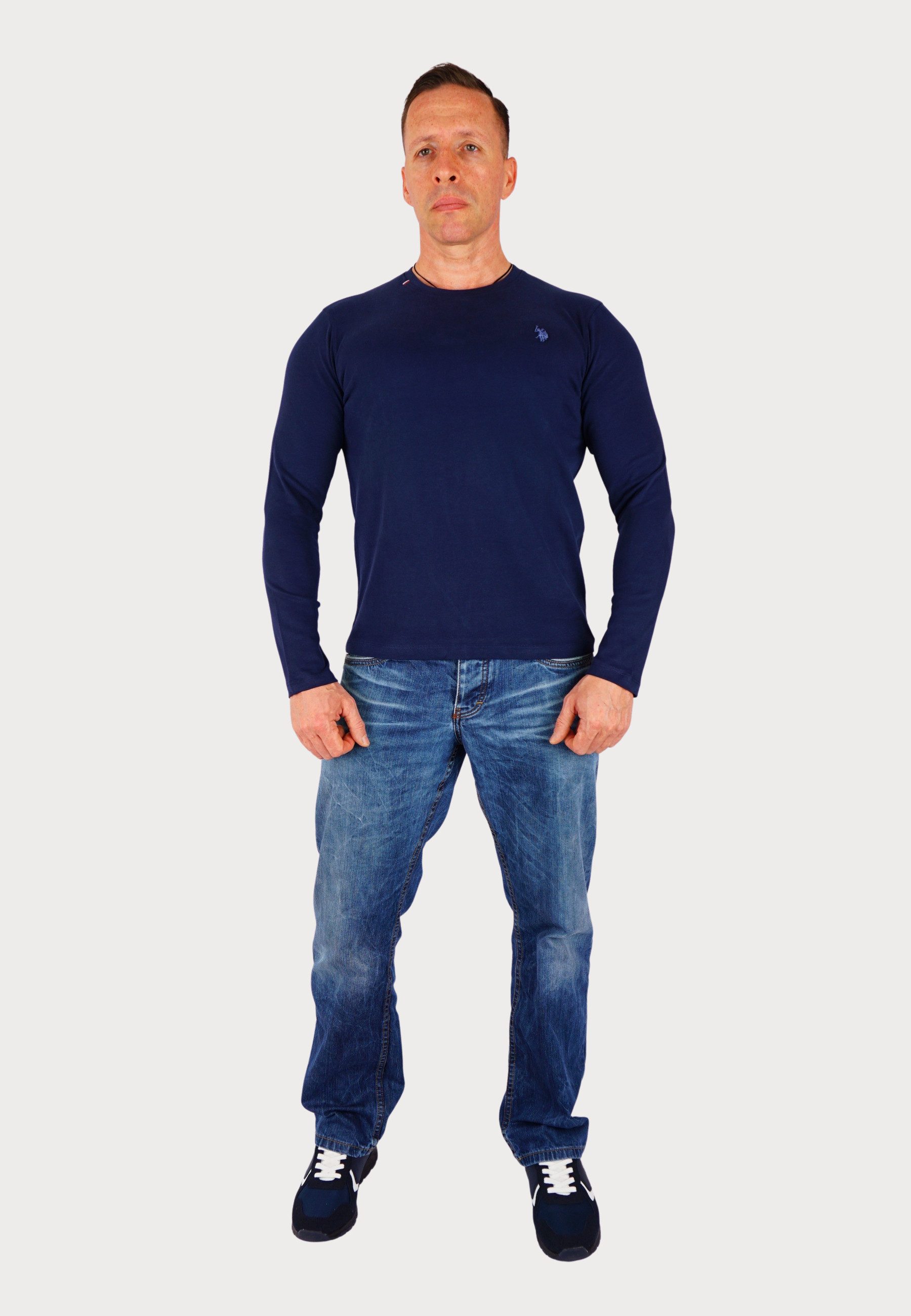 U.S. Polo Assn. Longsleeve Longsleeve Langarmshirt USPA (1-tlg) günstig online kaufen