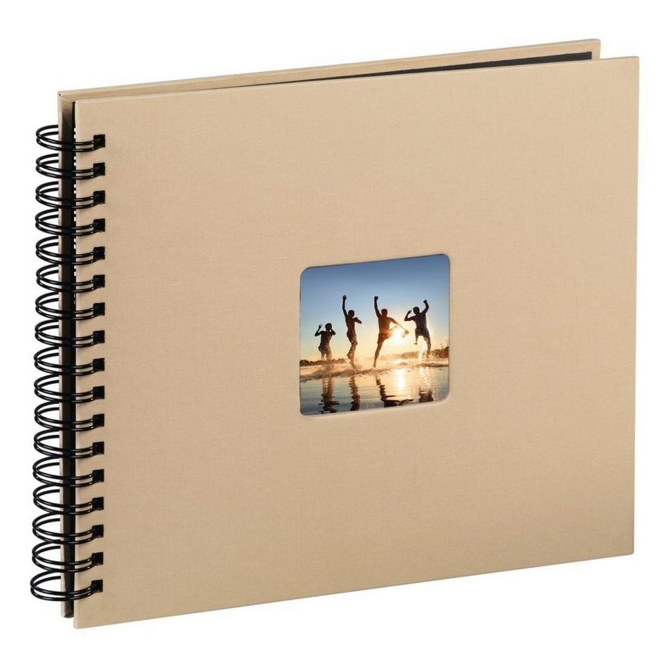 Hama Fotoalbum Fine Art, 36 x 32 cm, 50 Seiten, Photoalbum Taupe