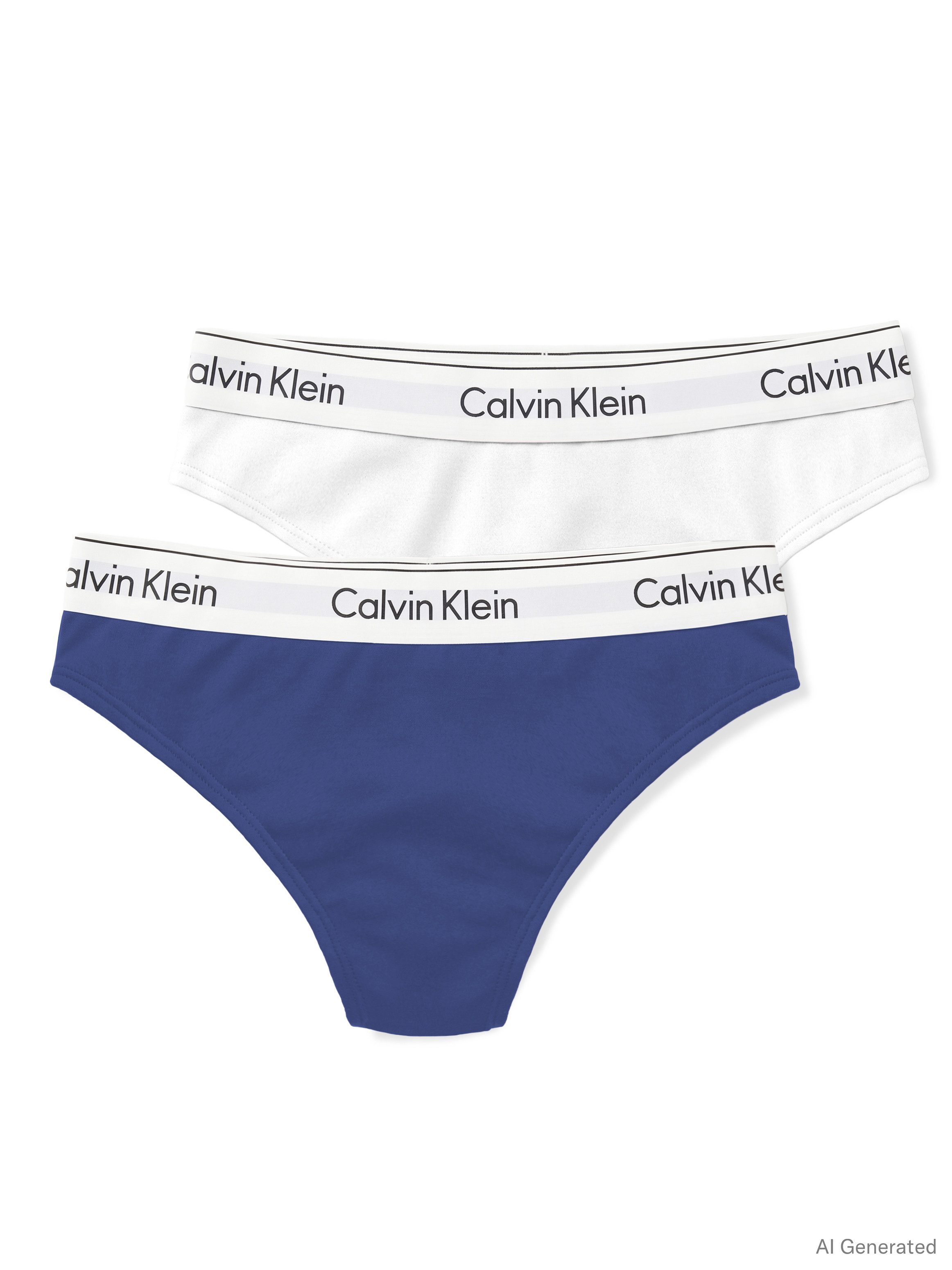 Calvin Klein Underwear Tanga THONG 2PK (Packung, 2er-Pack) Körpernahe Passform mit elastischem Bund