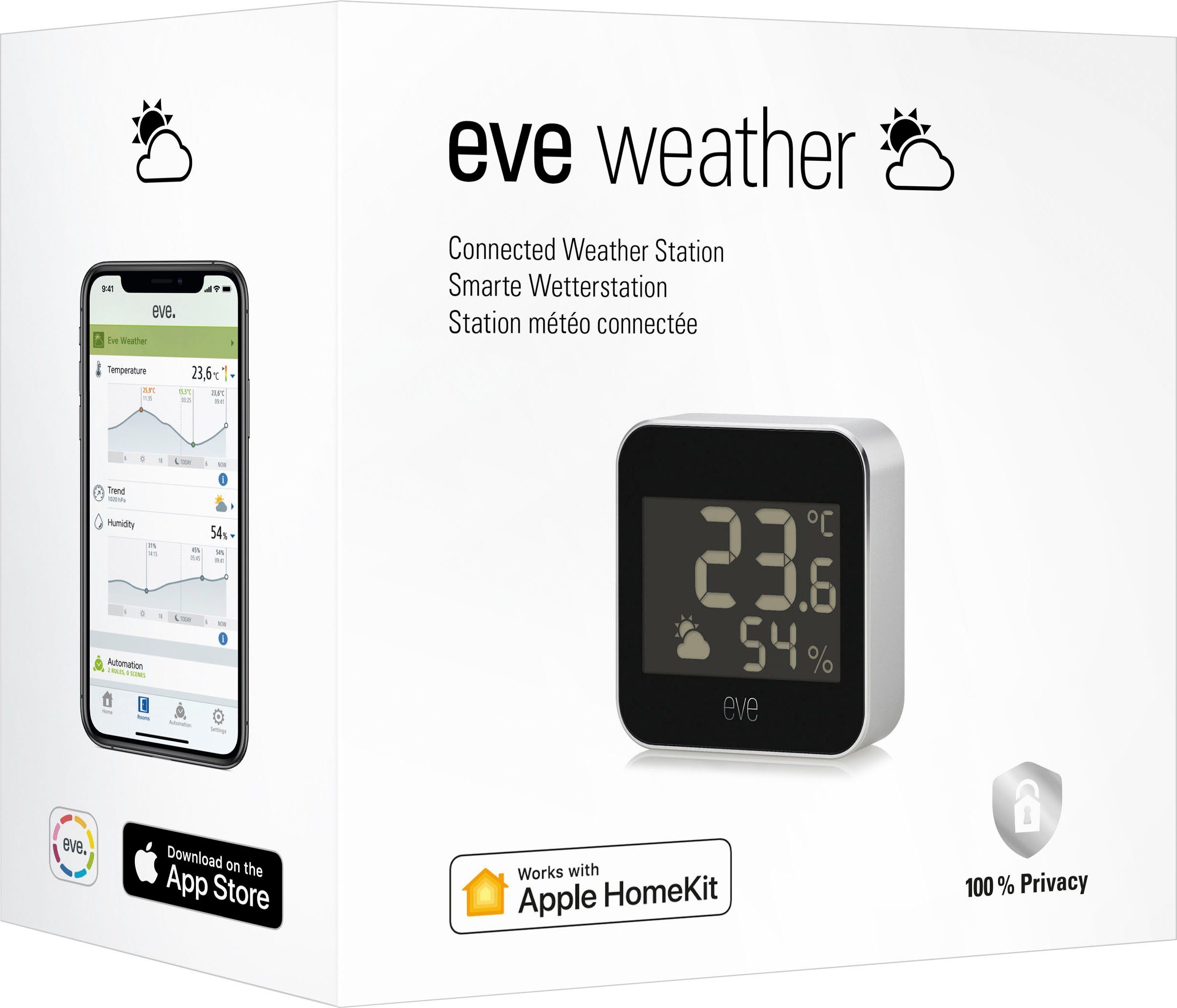 Sensor (1-St) EVE (HomeKit), Weather