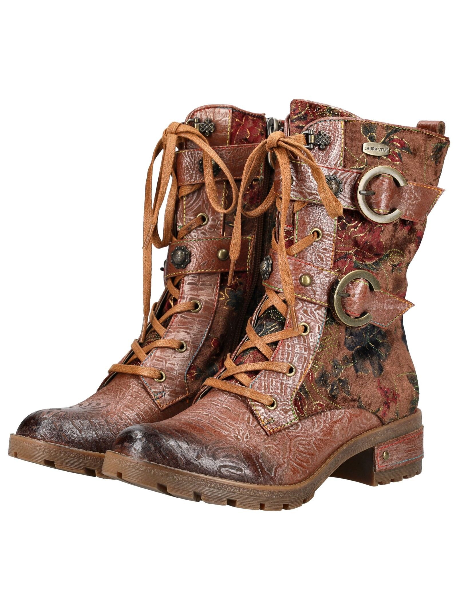 LAURA VITA LAURA VITA Stiefel Leder/Textil Schnürstiefel