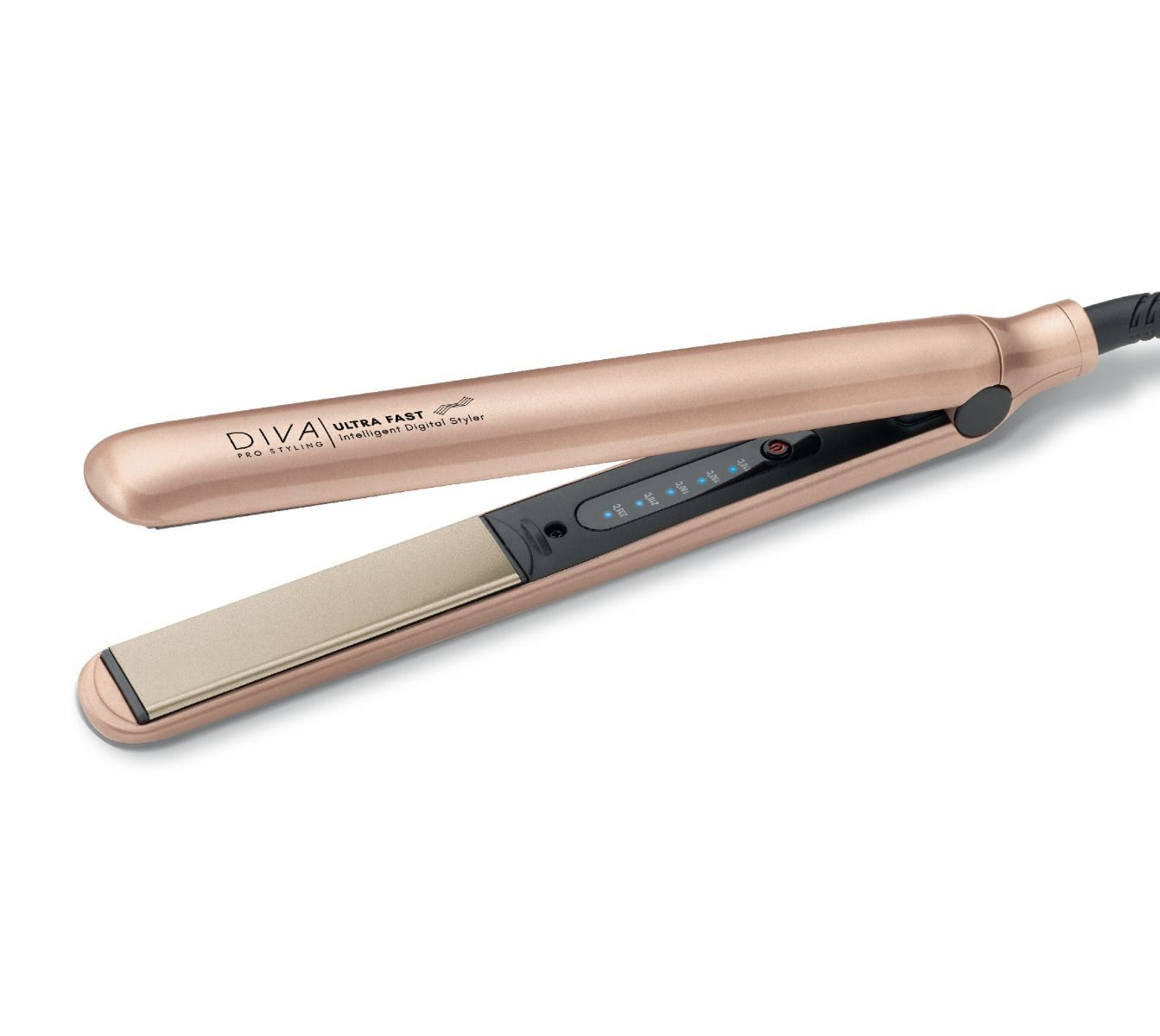 DIVA Выпрямитель для волос Diva Pro Ultra Fast Intelligent Digital Styler Rose Gold