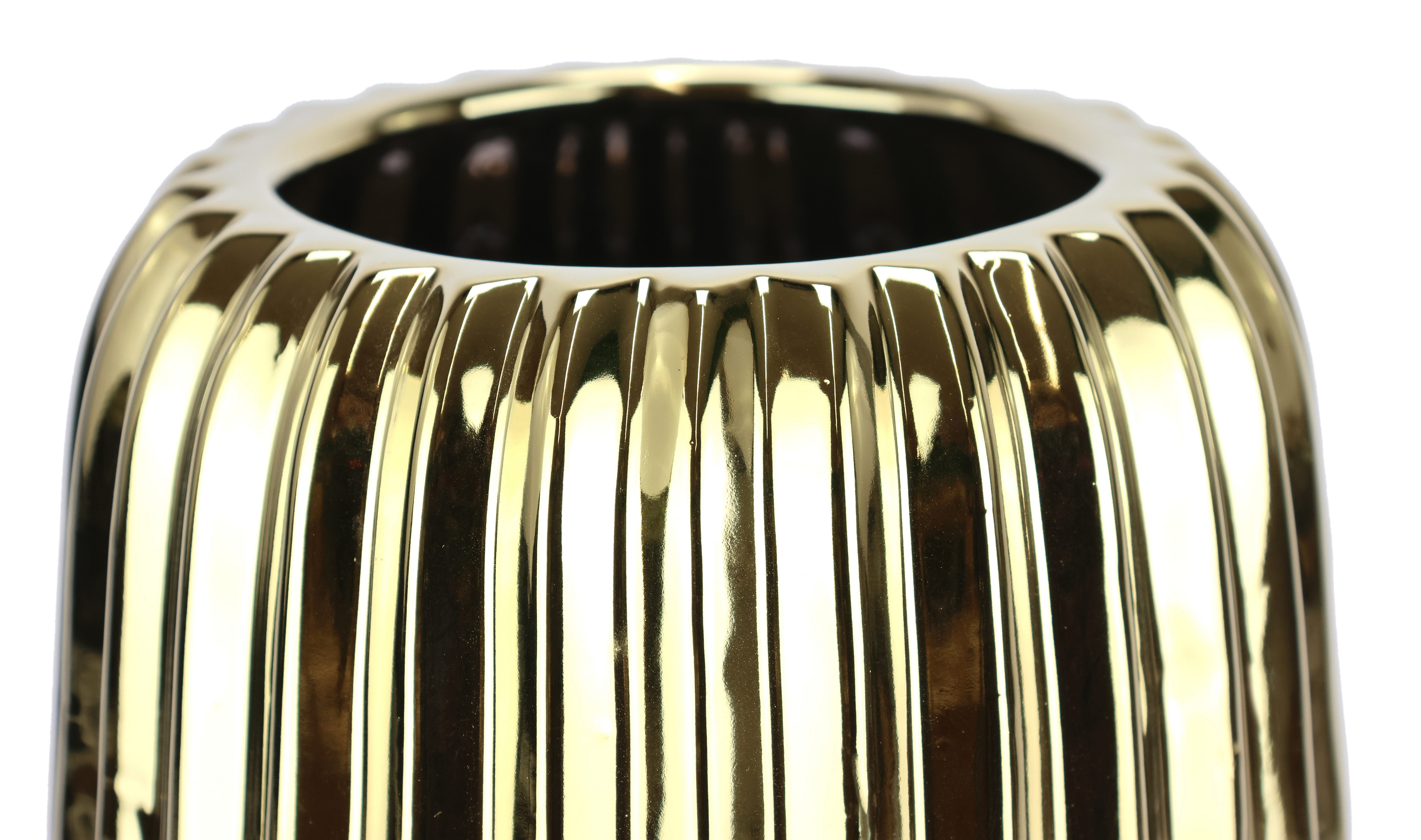 I.GE.A. Dekovase Vase aus Keramik (1 St), Dekovase Blumenvase Modern für Ti günstig online kaufen