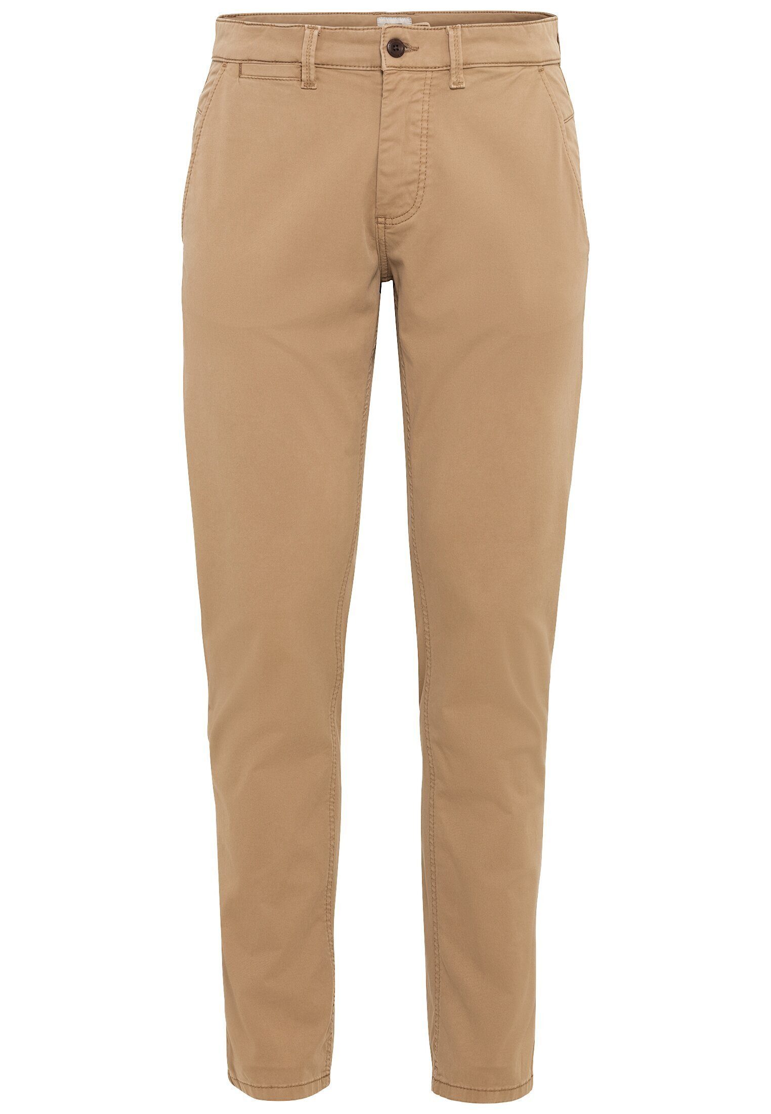 active Beige (1-tlg) Chinos Chino camel