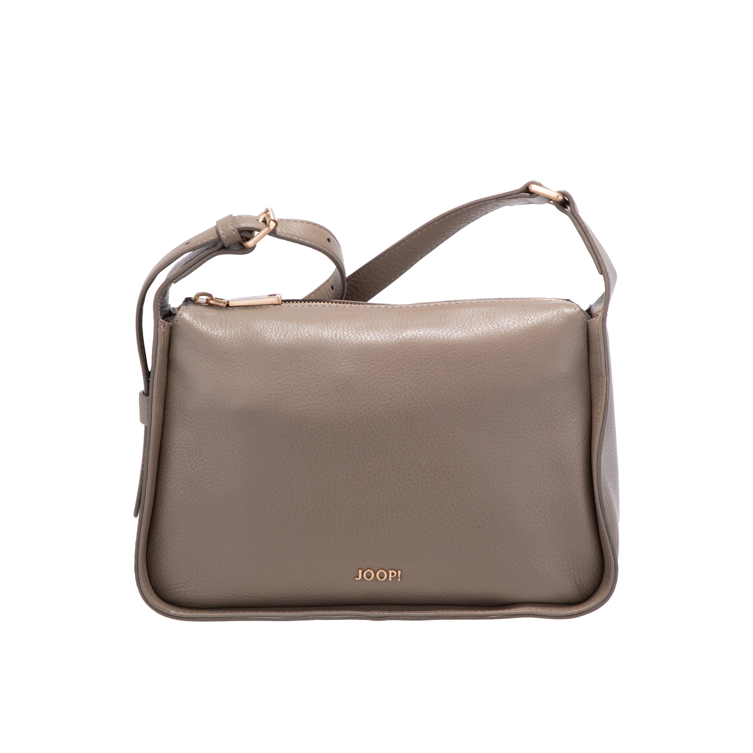 JOOP! Schultertasche lipari liah shoulderbag shz, Damen Umhängetasche mit Reißverschluss