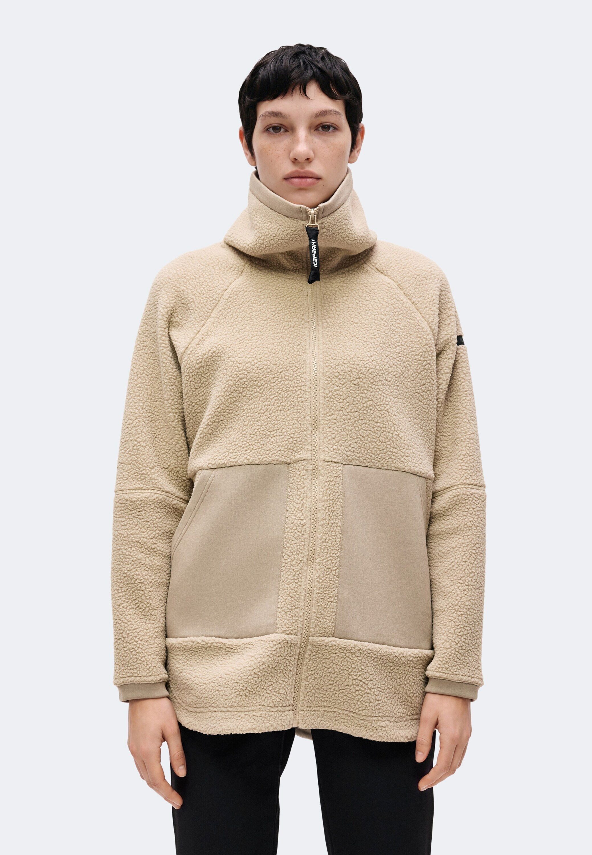 Icepeak Fleecejacke ANDERA (1-St) Plain/ohne Details
