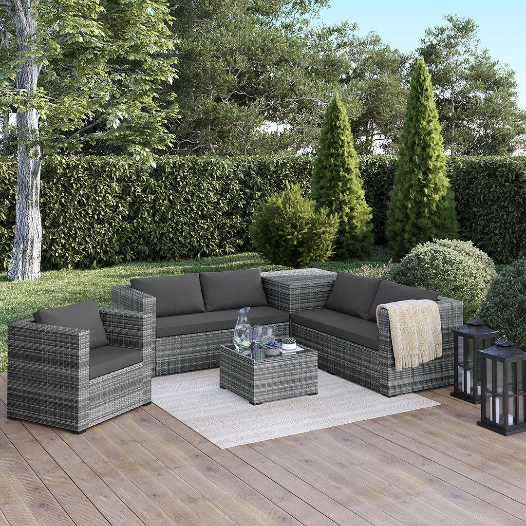 STEELSØN Sitzgruppe Veloria, (2 Sofa, Tisch, günstig online kaufen