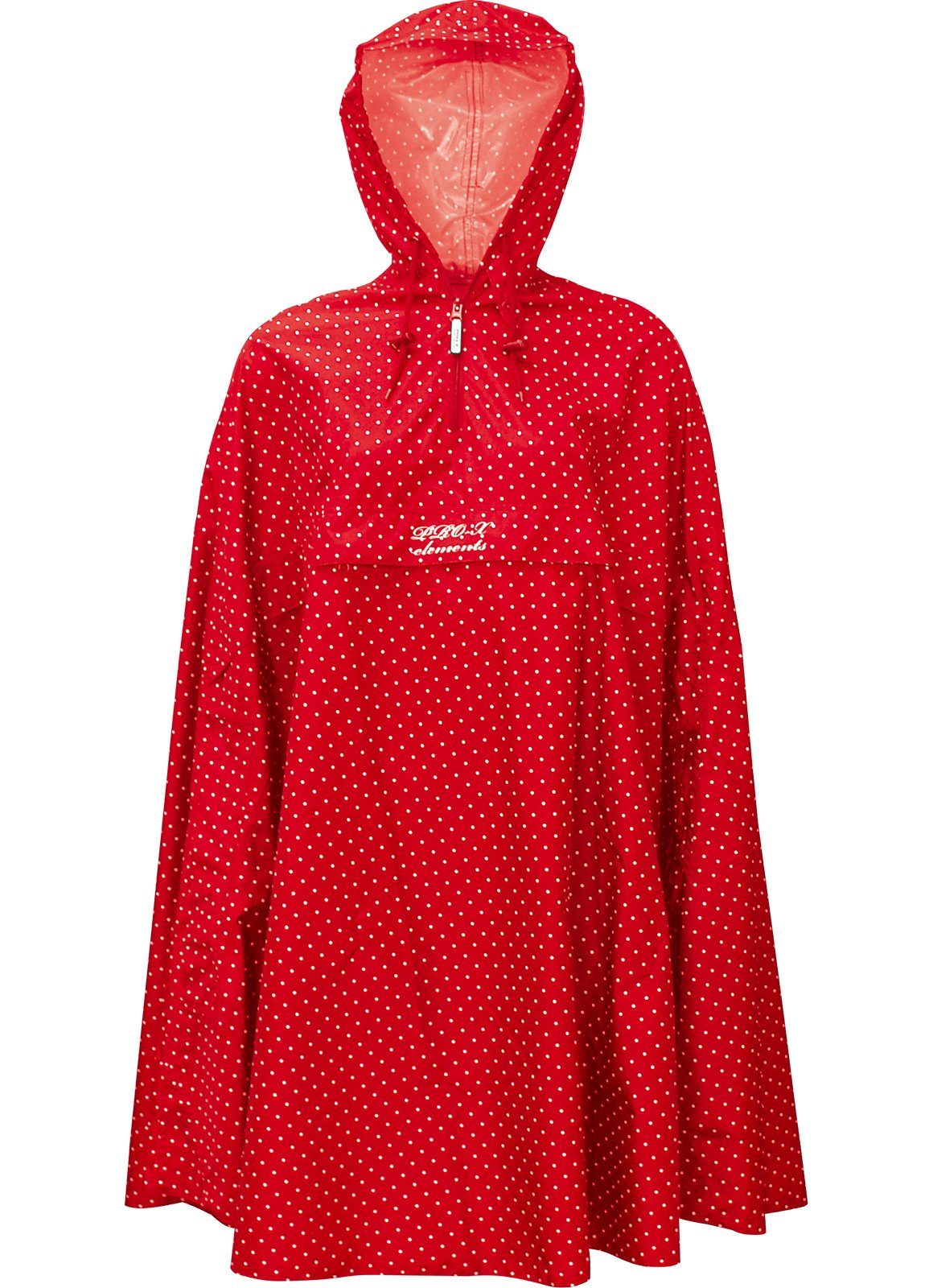 PRO-X ELEMENTS Regenponcho ALENA Wasserdicht ROT