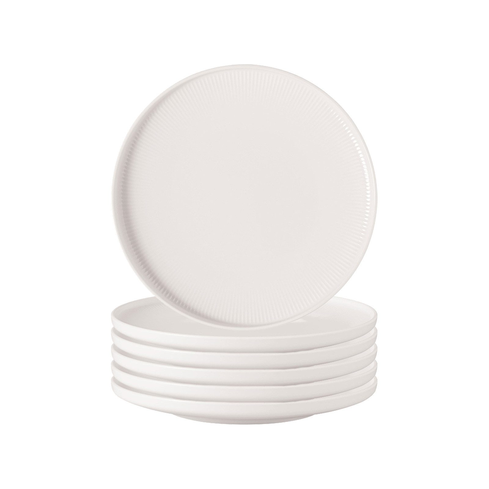 Villeroy & Boch Frühstücksteller Afina Frühstücksteller ø 22 cm 6er Set, (6 St)