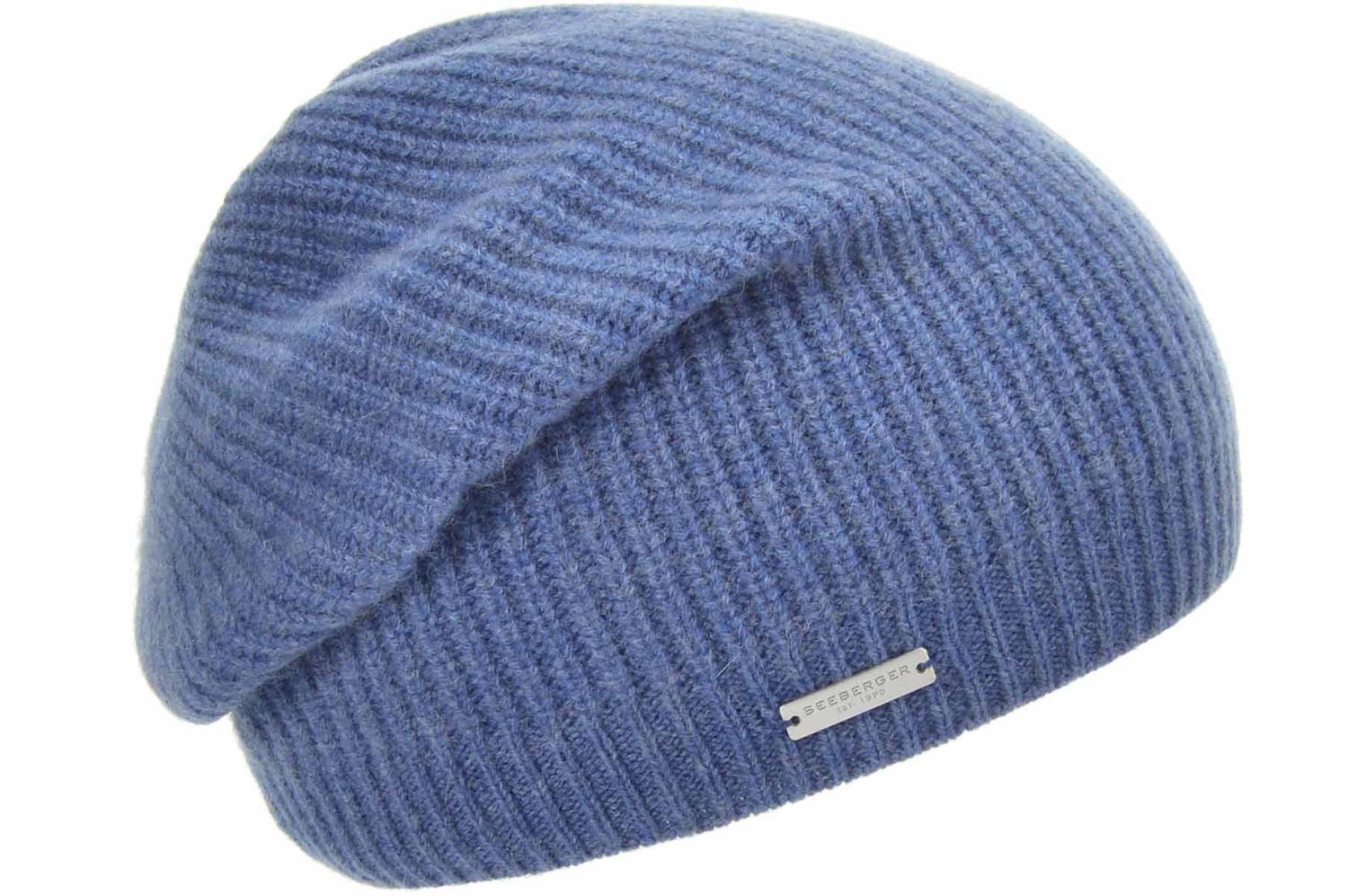 Seeberger Strickmütze Beanie aus 100% Kaschmir günstig online kaufen