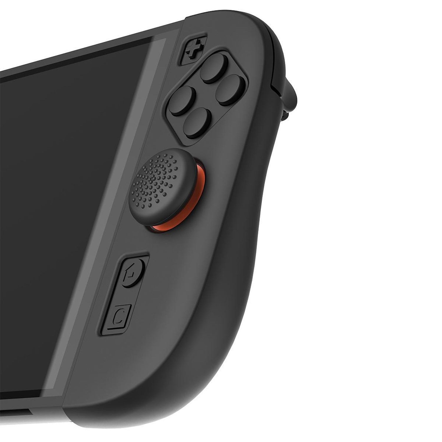 Wigento Handyhülle Für Nintendo Switch 2 Joy-Con Silikon Schutz Hülle Kappen Blau / Rot, Silikon Hülle mit Joystick Kappen – Bild 3 von 5