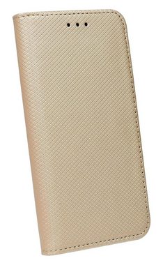 cofi1453 Handyhülle cofi1453® Buch Tasche "Smart" für iPhone 12 Pro Max Handy Hülle Etui Brieftasche Schutzhülle mit Standfunktion, Kartenfach Gold