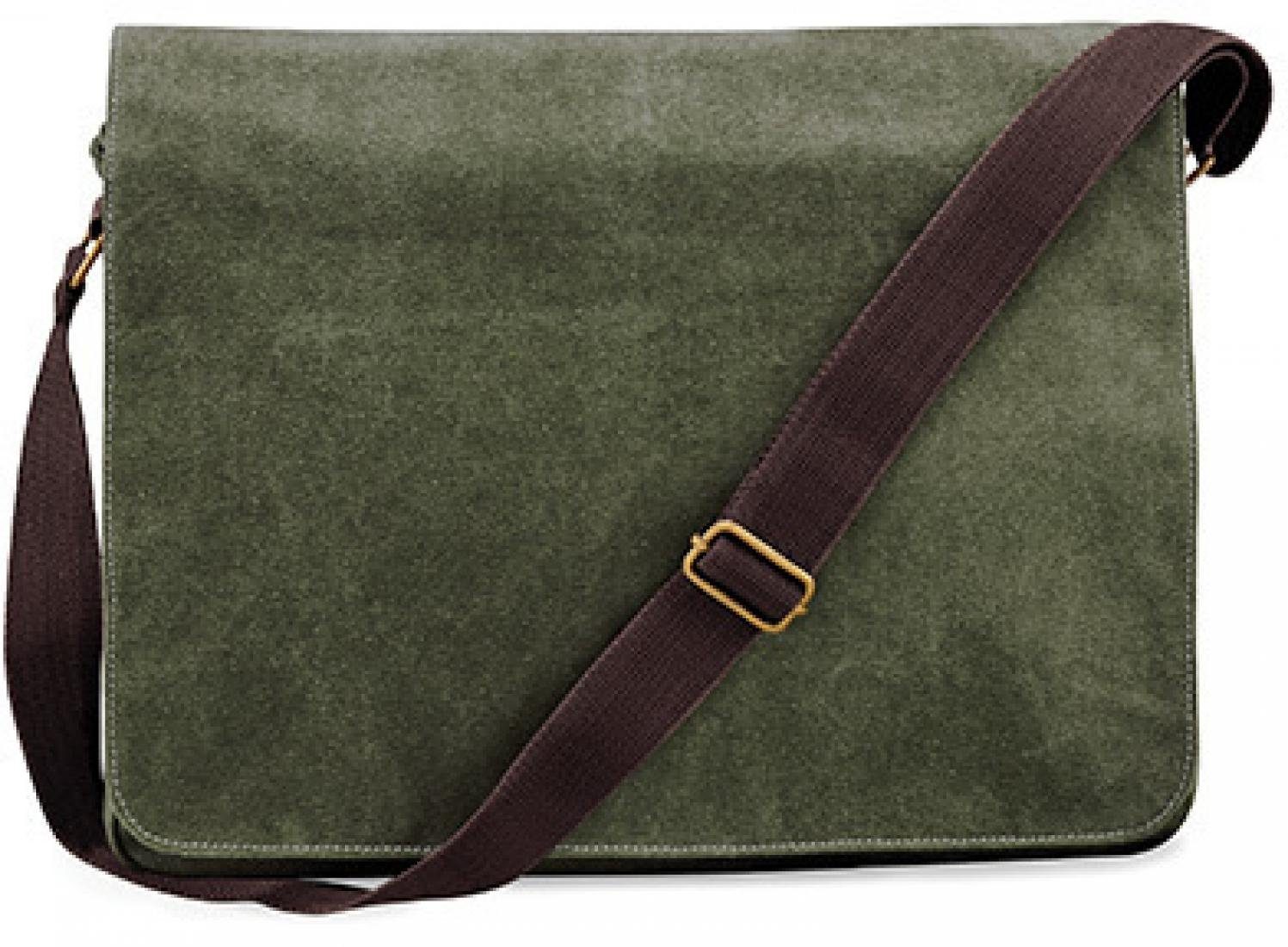 Quadra Umhängetasche Vintage Canvas Despatch Bag / Umhängetasche günstig online kaufen