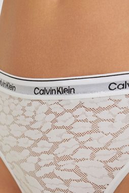 Calvin Klein Underwear T-String HIGH LEG THONG mit CK-Logo am Bund