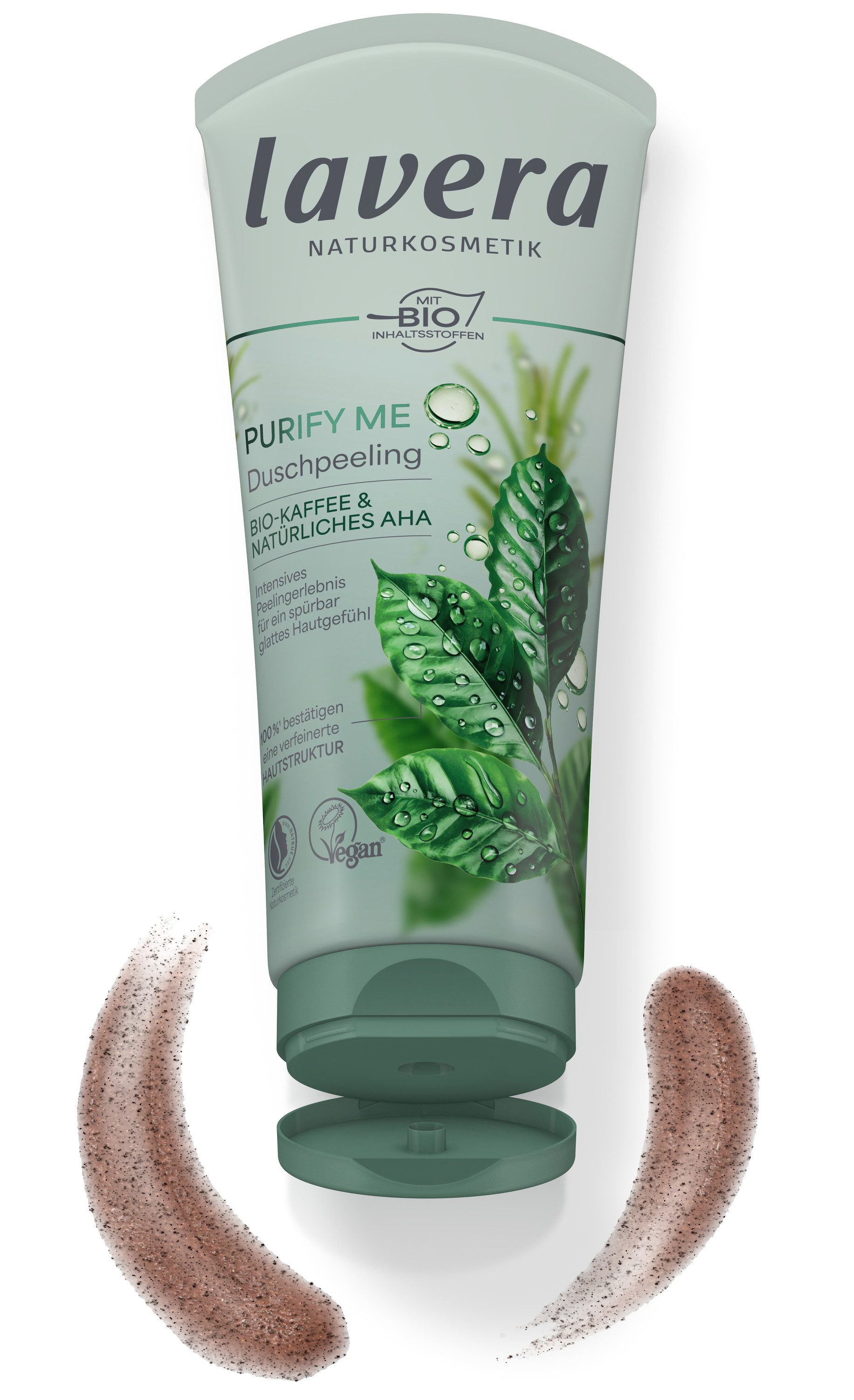 lavera Duschgel Duschpeeling Purify Me
