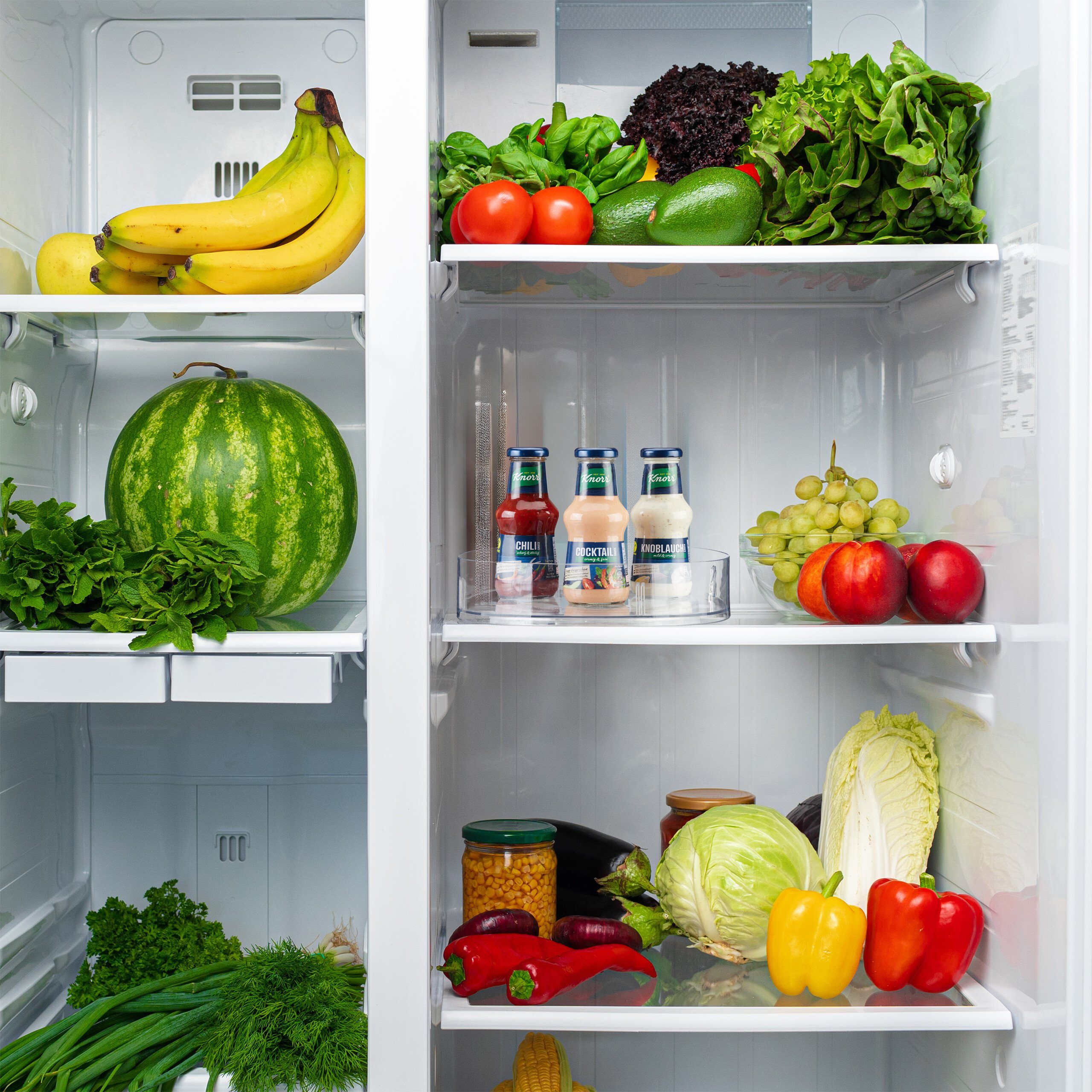 relaxdays Gewürzkarussell Drehteller für Kühlschrank günstig online kaufen