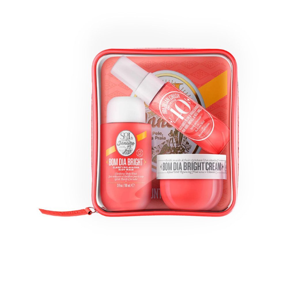 Sol de Janeiro Körpercreme BOM DIA JET SET Red - Rot - Luxus-Geschenkset