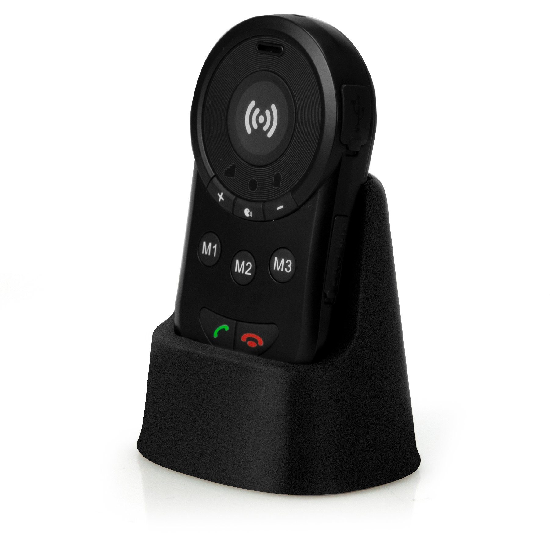 Fysic FXA-100 Notrufknopf (GSM, GPS-Tracker, freihändige Sprachfunktion für Seniorenhilfe)