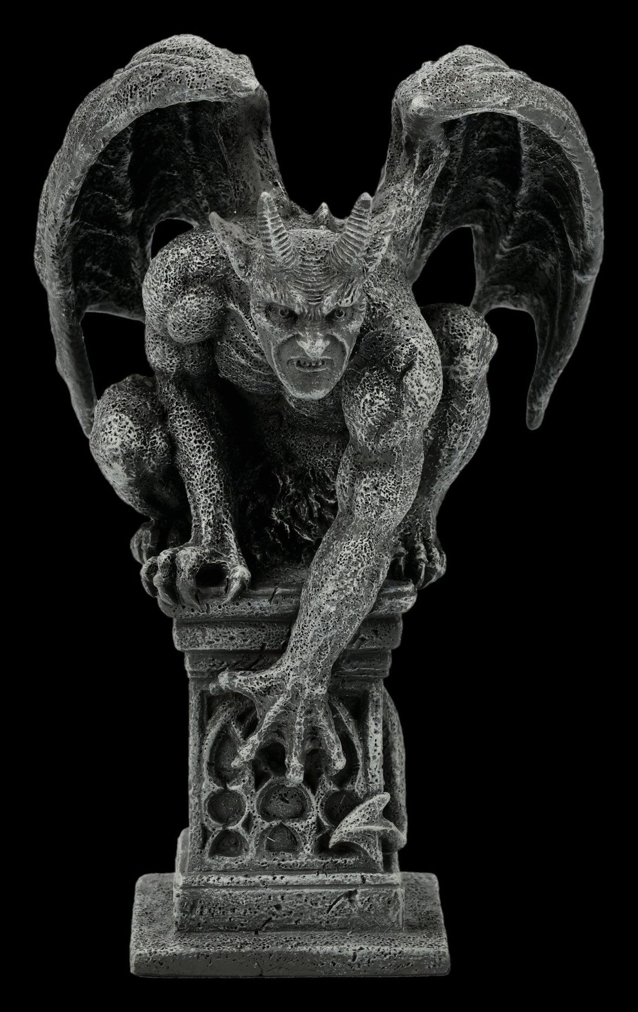 Figuren Shop GmbH Dekofigur Gargoyle Figur Vargoth – Schattenwächter Statue Gothic Deko 17 cm