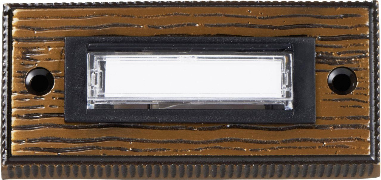 Heidemann Türklingel Heidemann Klingelplatte Alpin Messing- bronziert