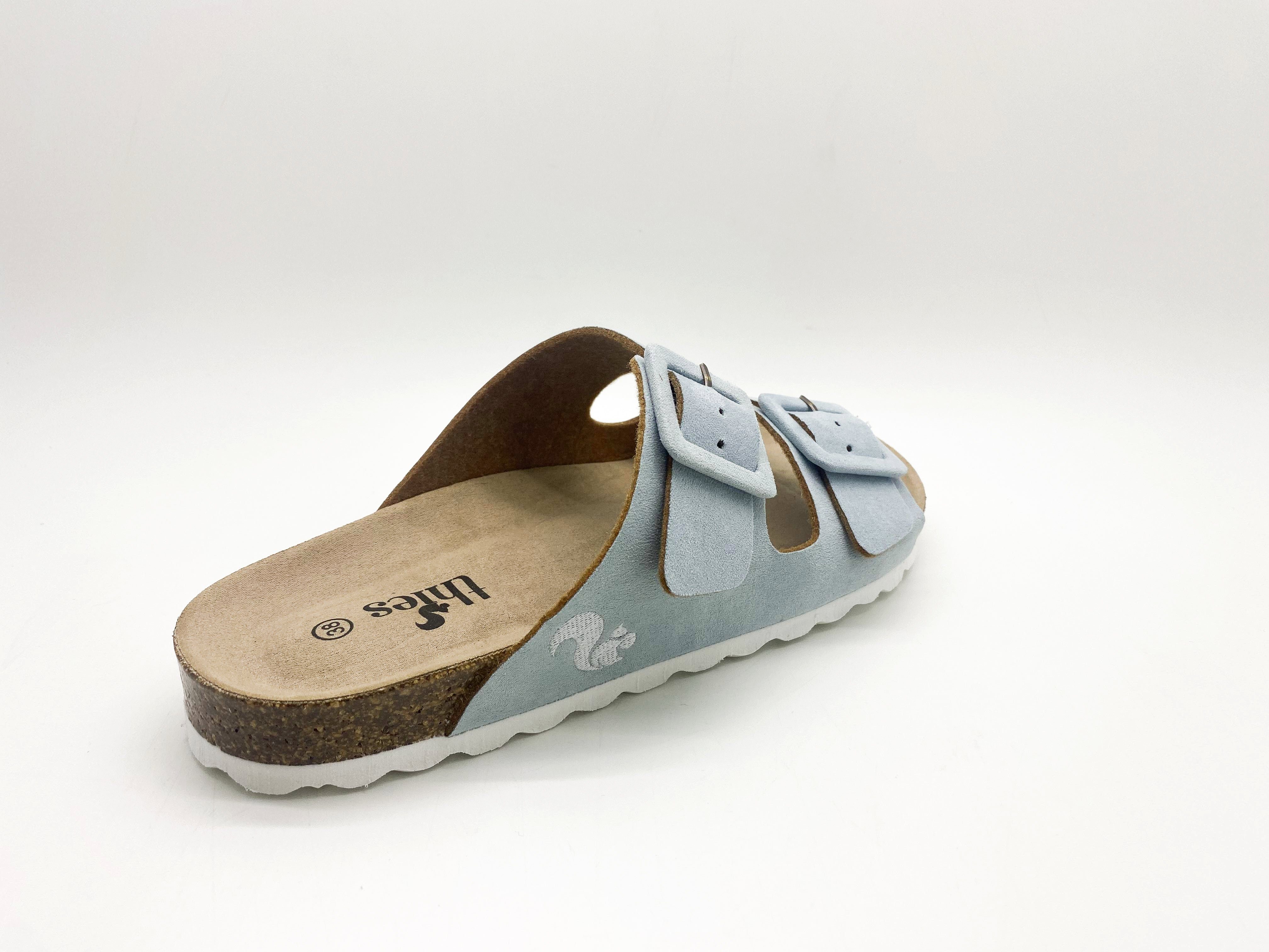 thies 1856 ® Eco Bio Vegan Sandal Light Sandale Covered blue