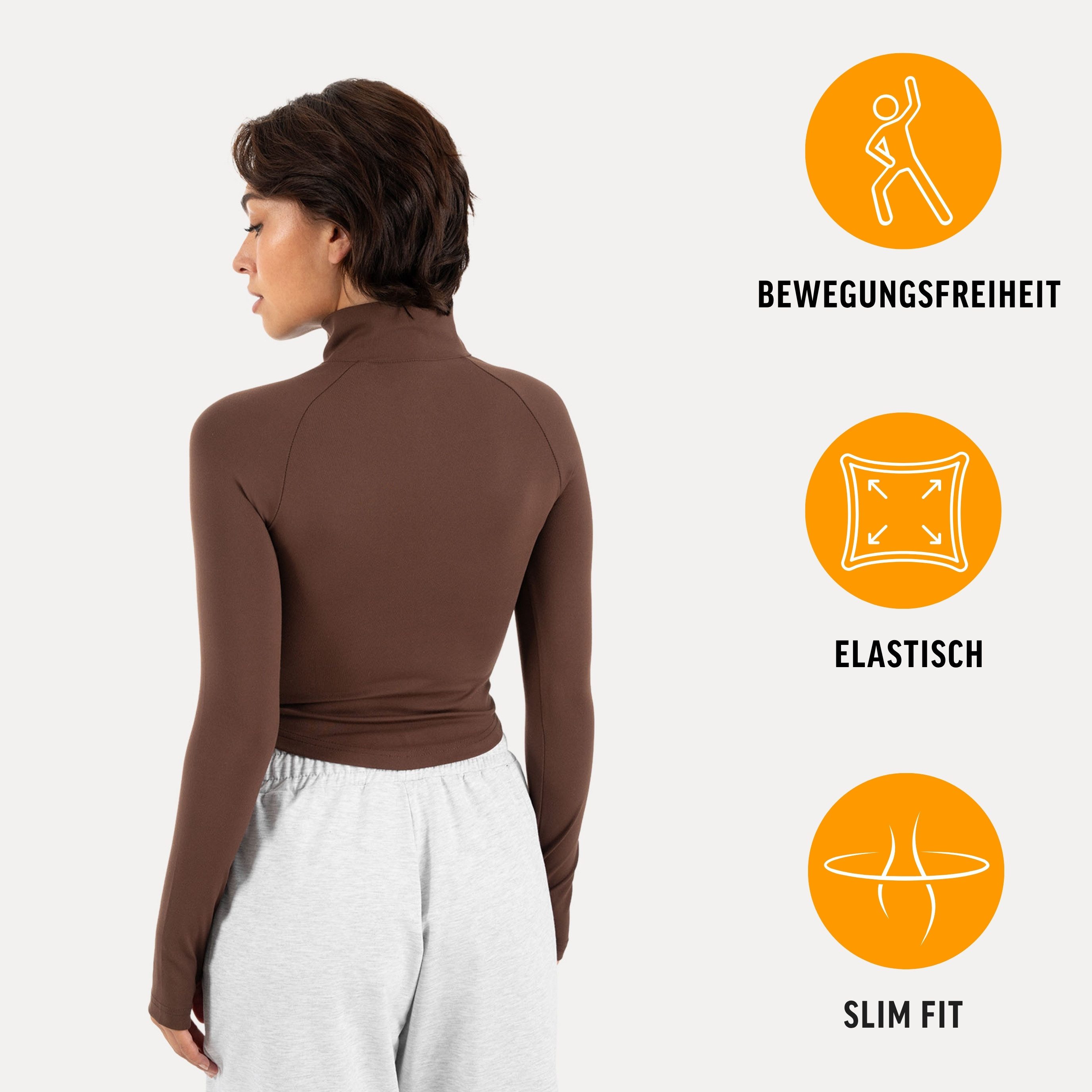 Smilodox Outdoorjacke Nuvolis Trainingsjacke Damen, atmungsaktive Jacke für Gym & Freizeit Slim Fit, Stehkragen, elastisch, sportlich, funktional