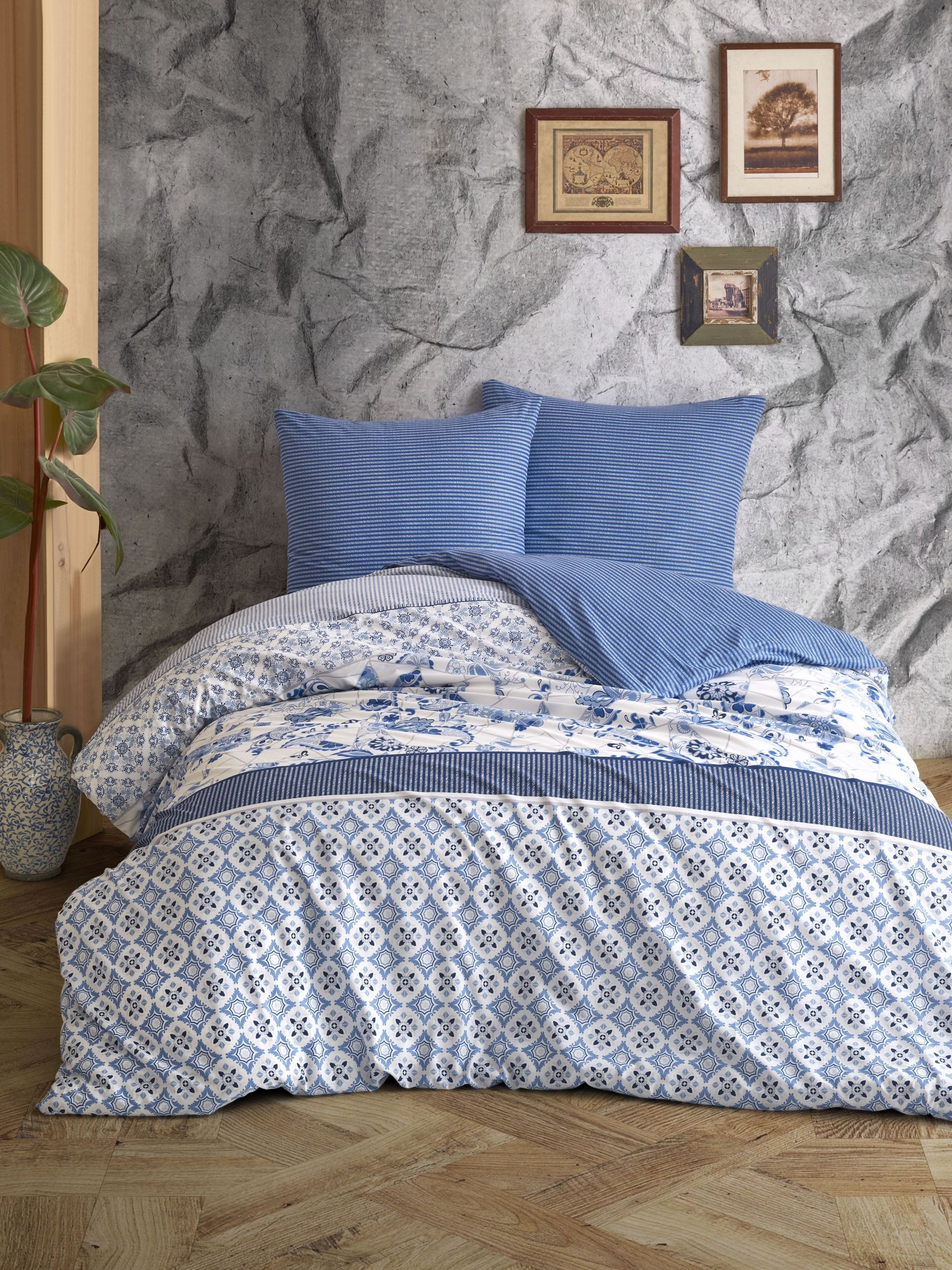 Leonado Vicenti Bettwäsche Baumwolle 100% fein gewebter Stoff, Renforce, 3 günstig online kaufen