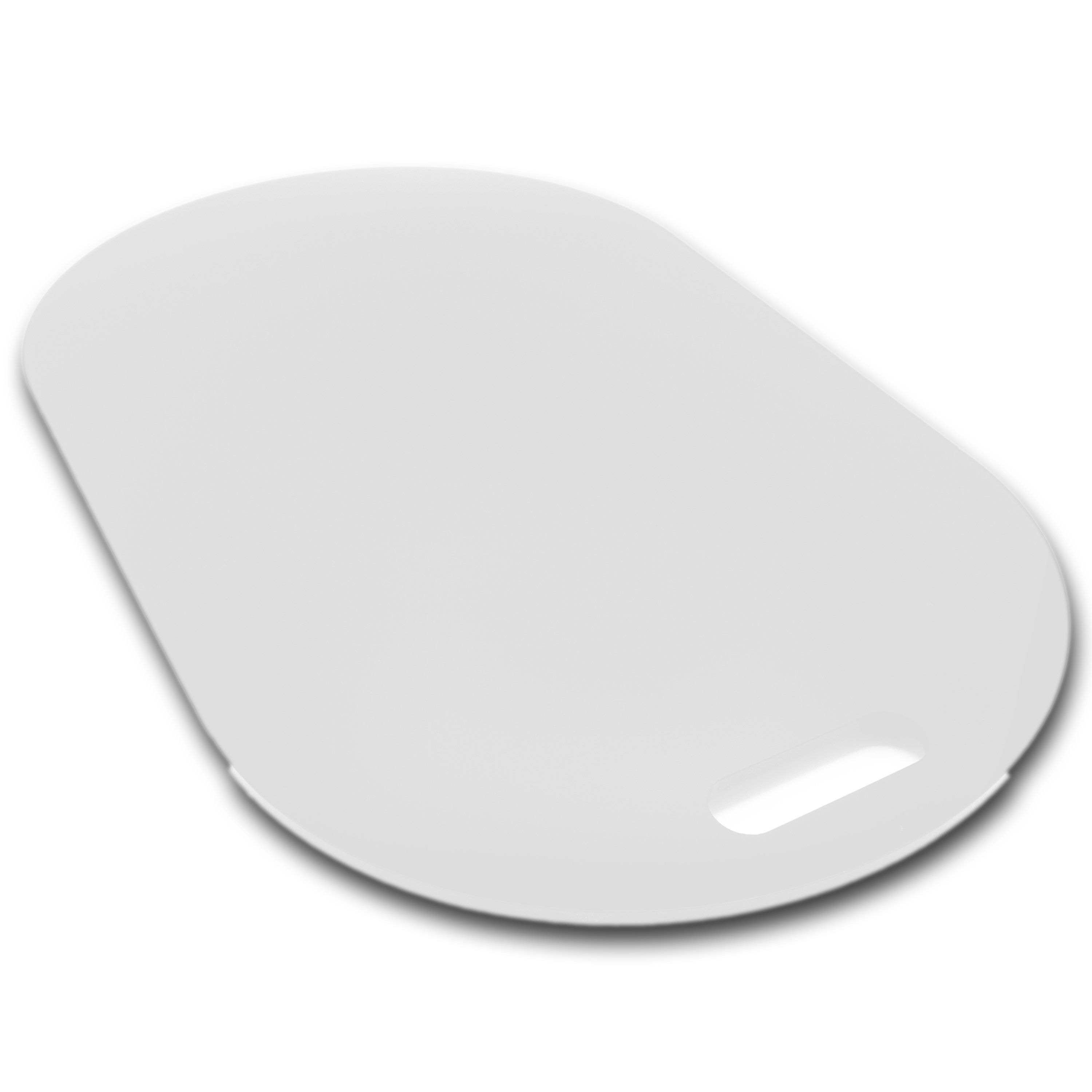 AREA17 Rollbrett Gleitbrett aus Acryl in 3 Farben 37x27cm für Monsieur Cuisine, Teflongleiter für müheloses Verschieben und Gummifüße für festen Stand