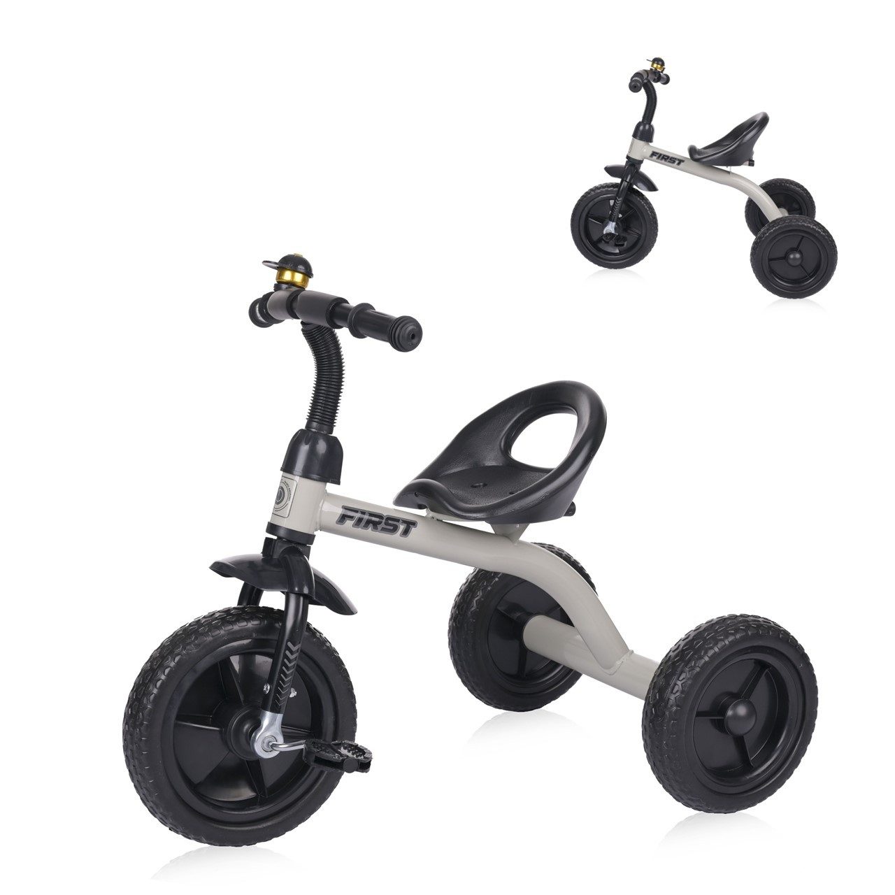 Lorelli Dreirad Dreirad First, ergonomischer Sitz, EVARäder, Sitzposition verstellbar