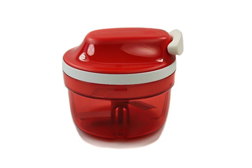 TUPPERWARE Всеsschneider Chef Turbo-Chef rot SuperSonic Zwiebelschneider
