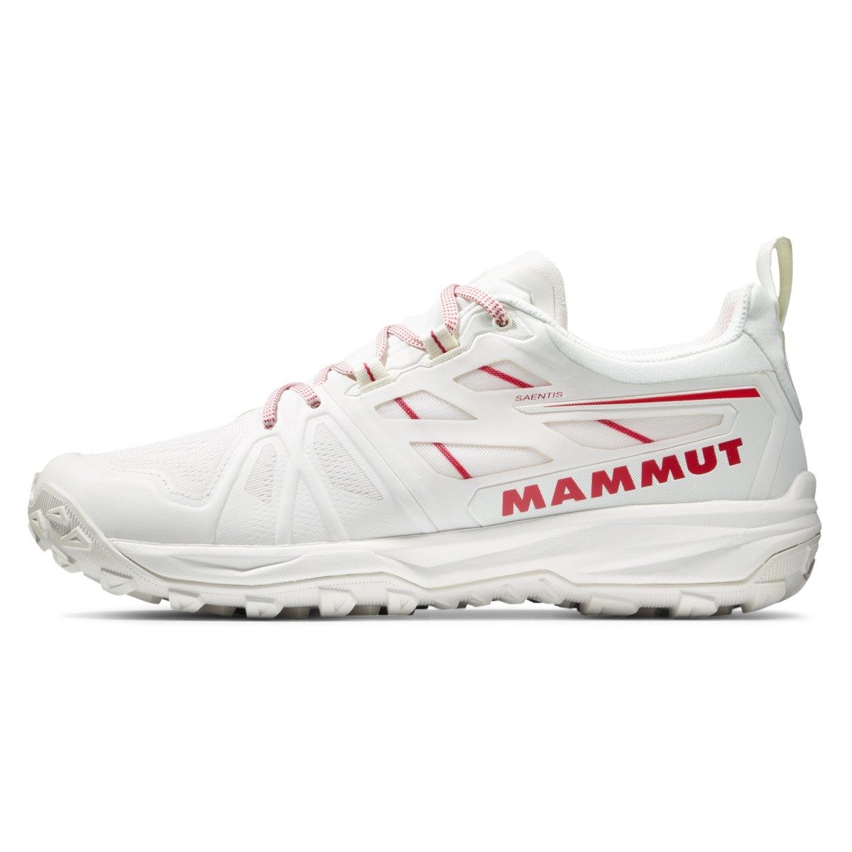 Mammut Saentis Low (Multifunktion) weiss/magmarot Herren Laufschuh