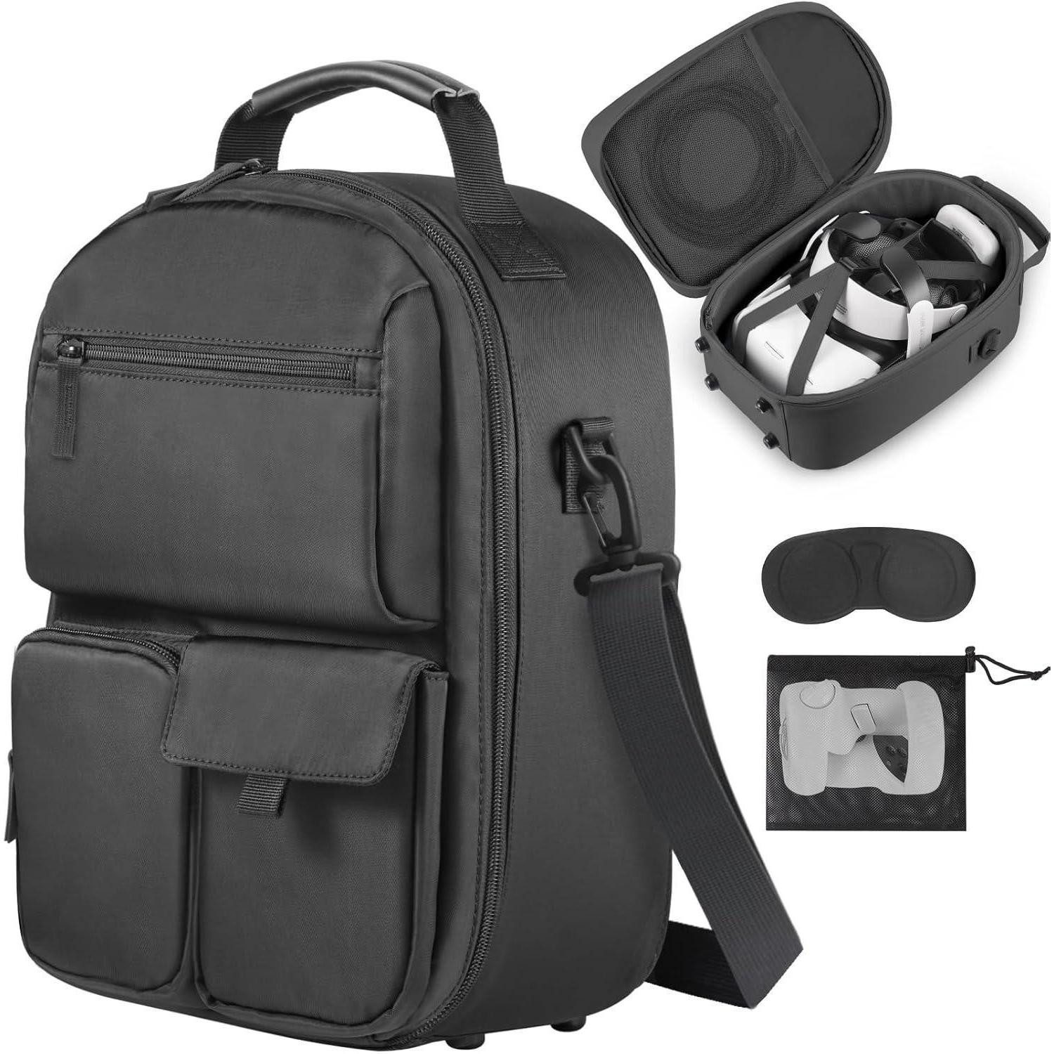 LuxusKollektion VR-Brillen-Tasche Große Tragetasche für Oculus Quest 2 mit günstig online kaufen