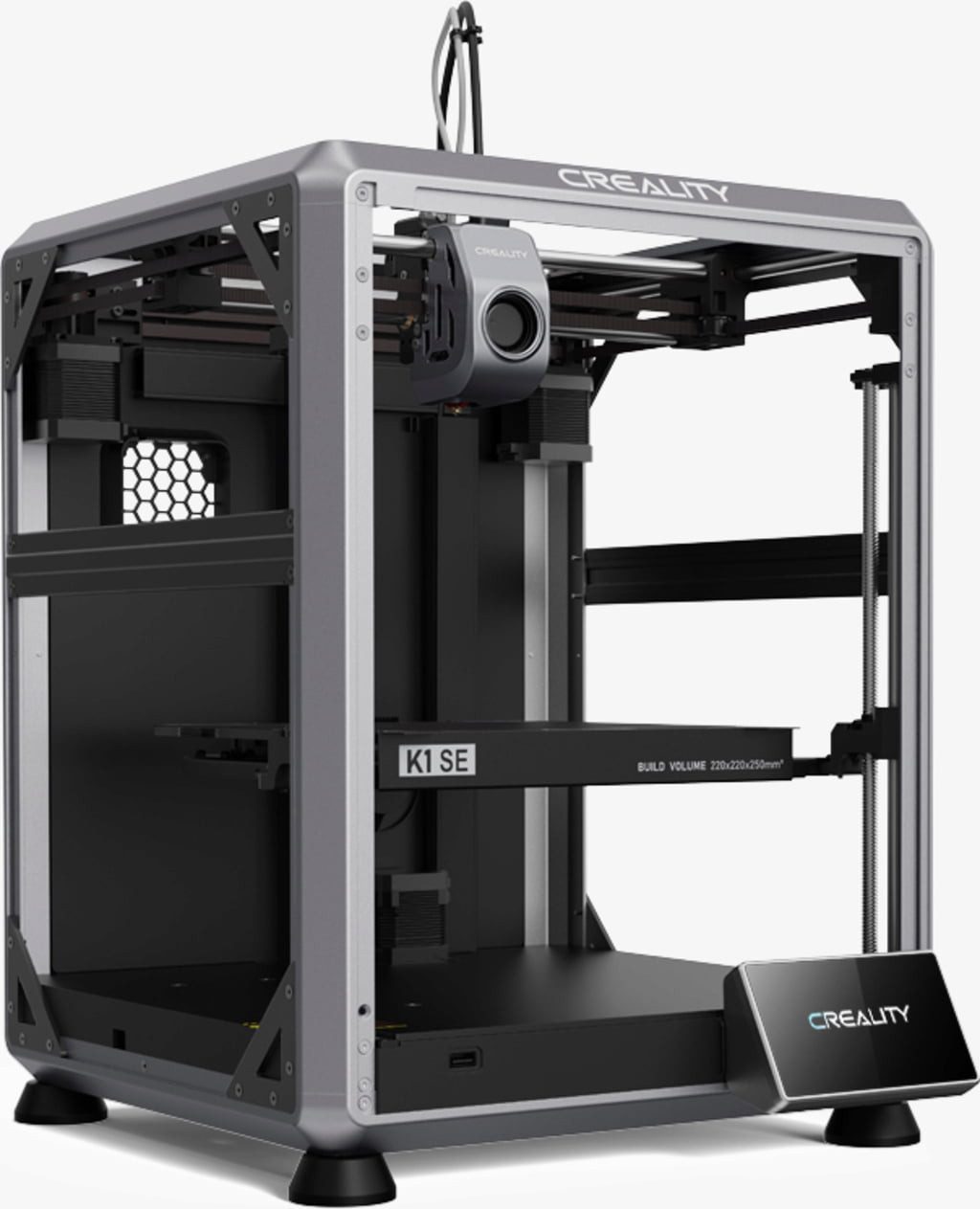 Creality 3D-Drucker K1 SE, Auto-Nivellierung, Anti-Vibration, KI-Kamera, Time-Lapse, Filament
