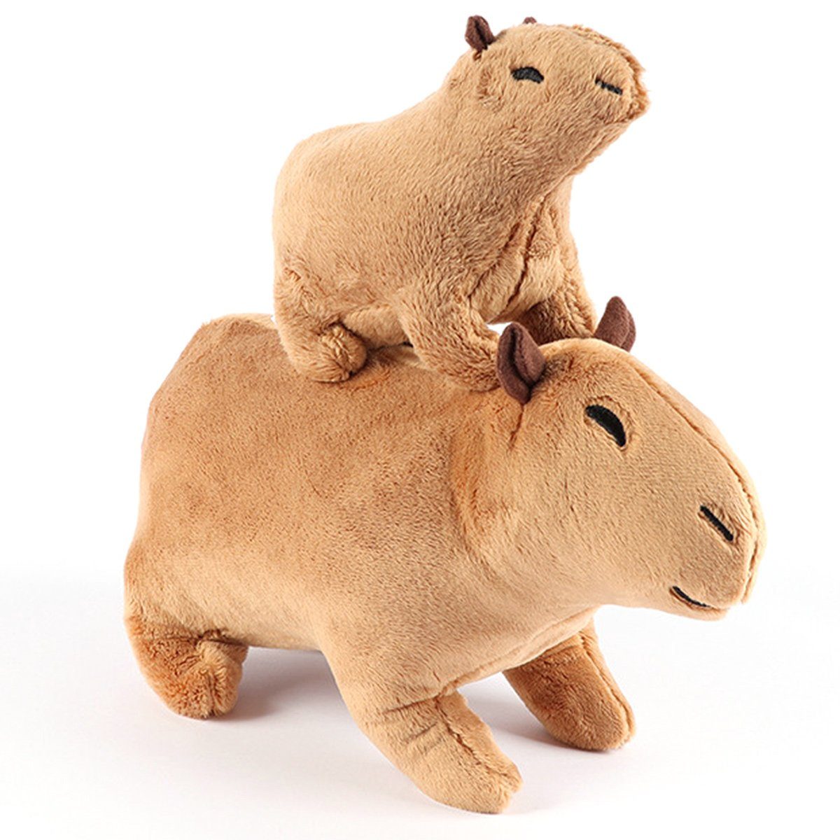 Tinisu Kuscheltier Capybara Kuscheltier - 20 cm Plüschtier Wasserschwein  Stofftier