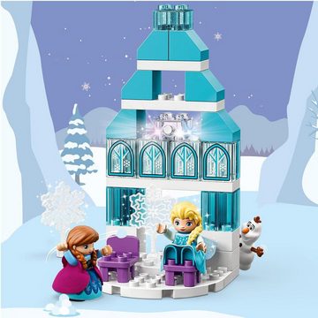 LEGO® Konstruktionsspielsteine Elsas Eispalast (10899), LEGO® DUPLO® Disney Princess, (59 St)