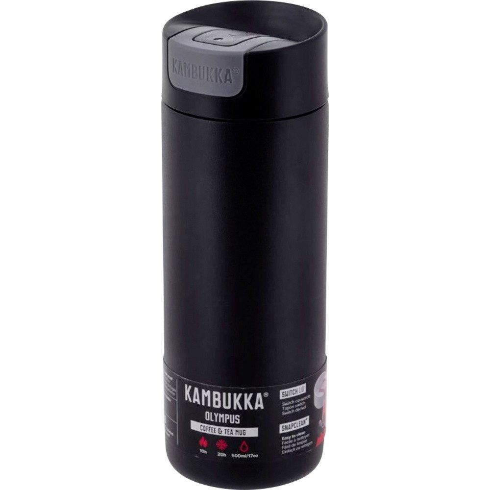 Kambukka Trinkflasche Kambukka Olympus Trinkflasche Schwarz 500 ml