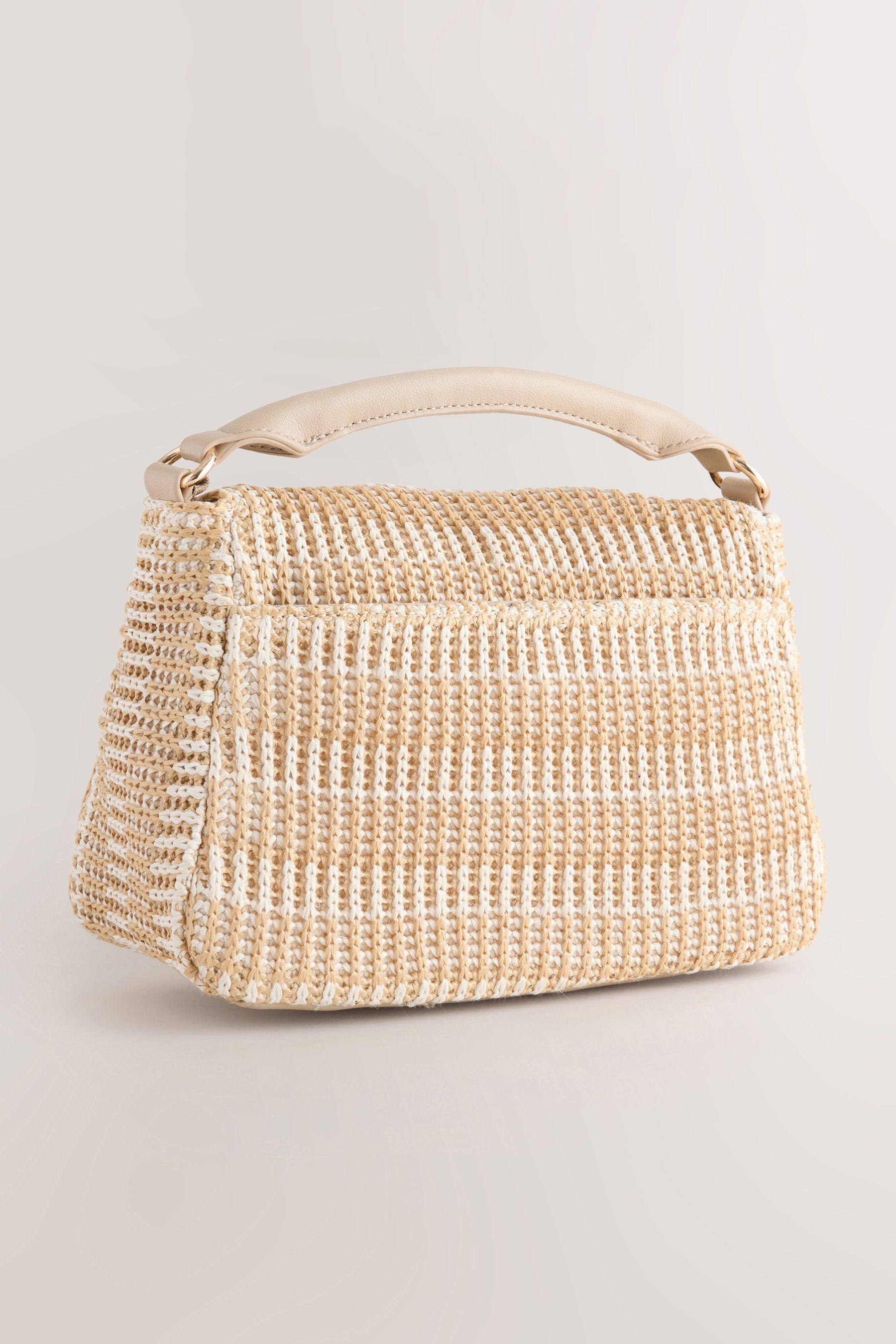 Next Umhängetasche Umhängetasche in Raffia-Optik (1-tlg)