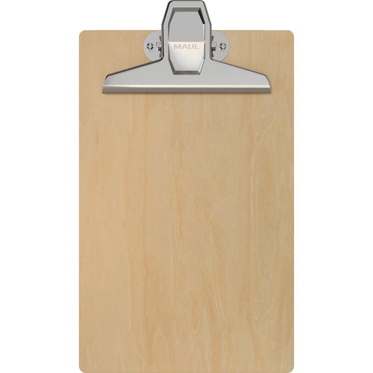Schreibmappe Klemmbrett MAULtilia A5hoch Lindenholz Klemmweite 2cm.